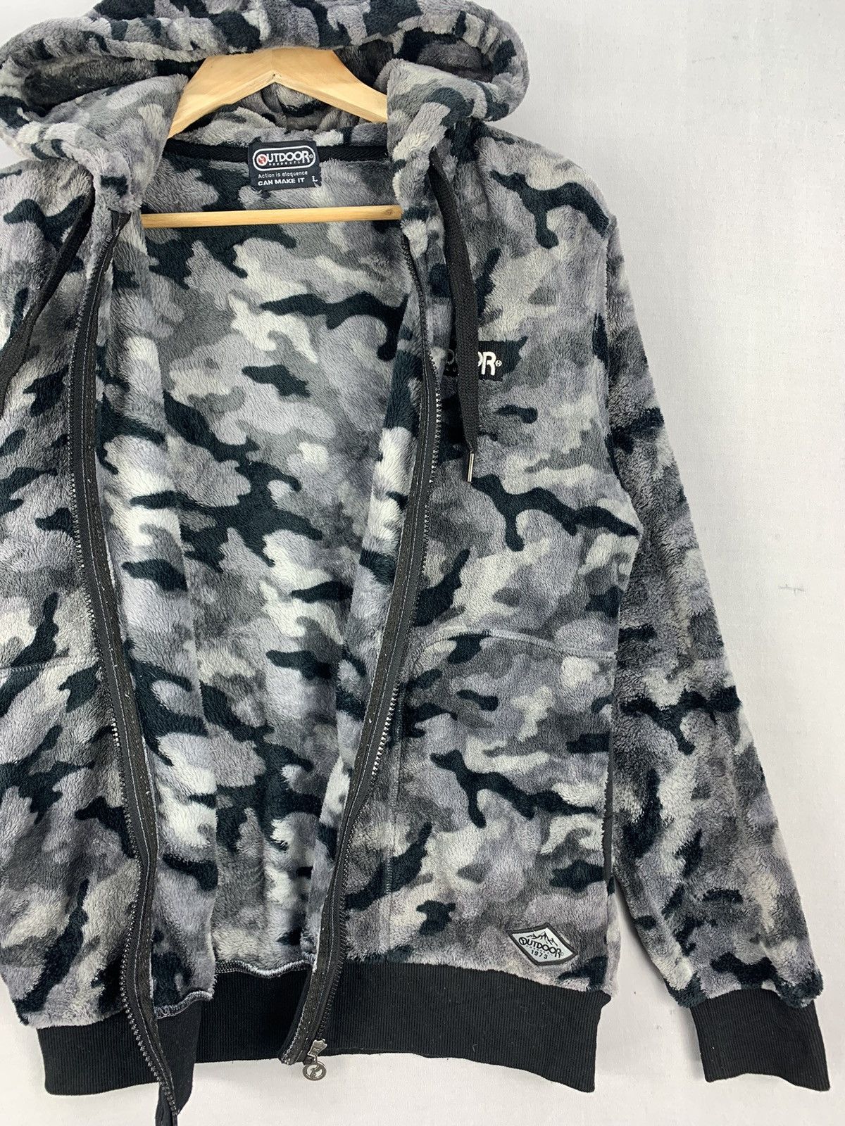 Other Urban Camouflage Outdoor Fleece Hoodie Jackets Size US L / EU 52-54 / 3 - 11 Thumbnail