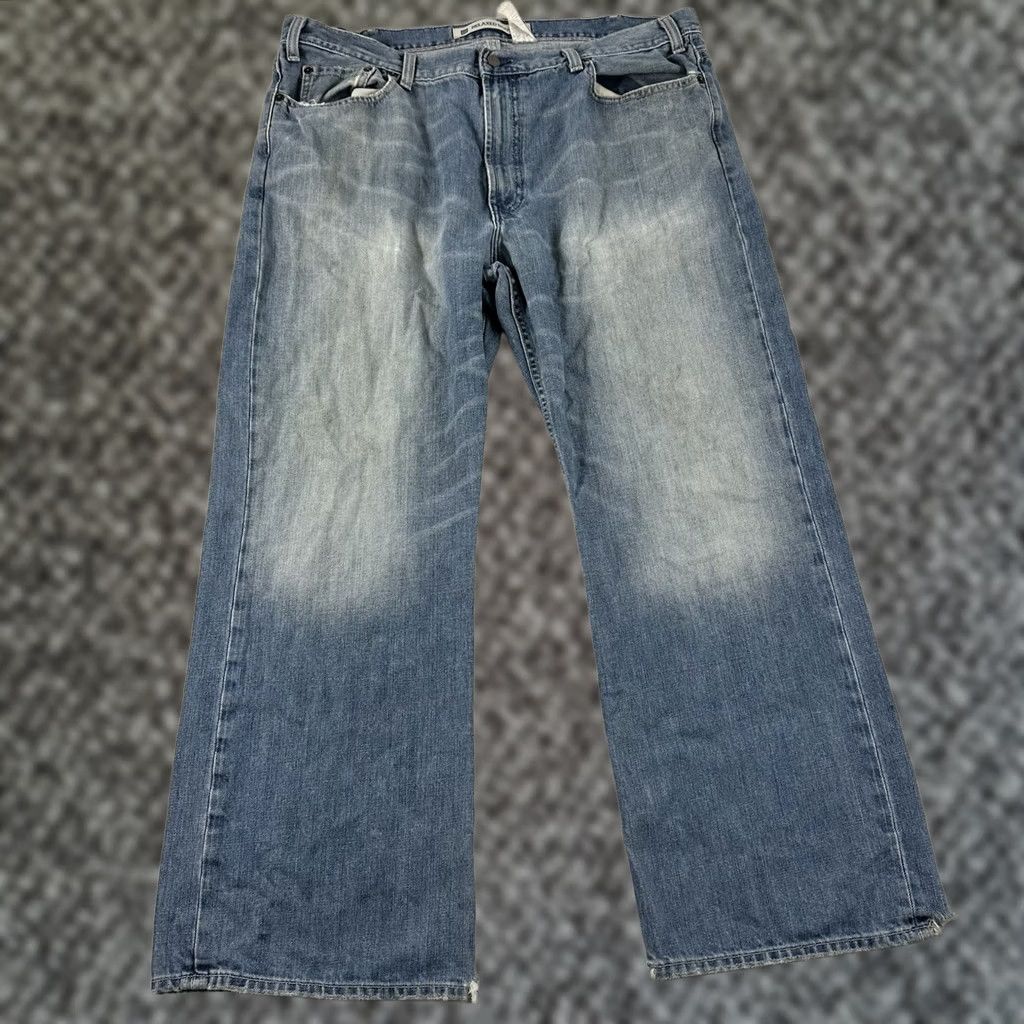 Gap VINTAGE Gap Jeans Men 40x28 Mid Relaxed Boot Fit 100% Cotton Light Wash Size US 40 / EU 56 - 1 Thumbnail