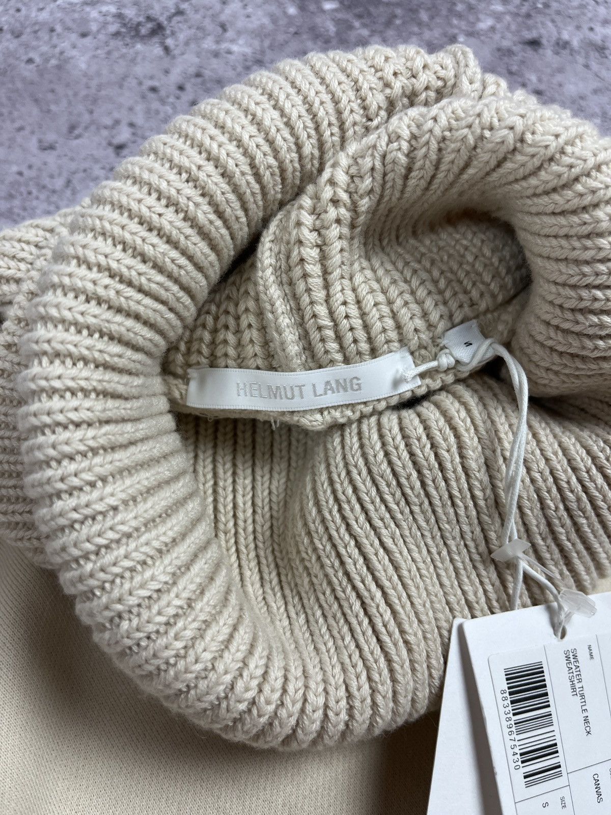 Helmut Lang Helmut Lang Sweater Turtle Neck Sweatshirt Size S / US 4 / IT 40 - 10 Thumbnail