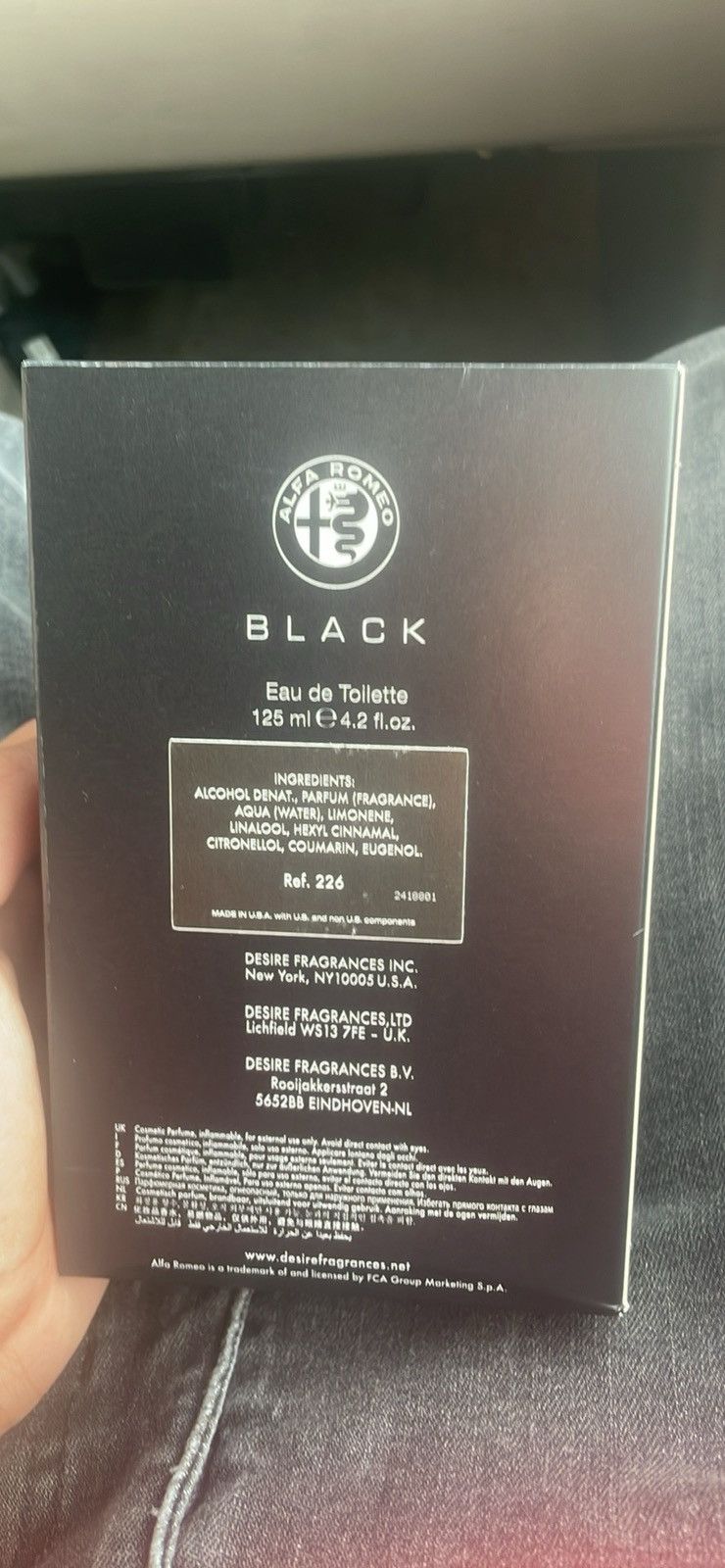 Other Alfa romeo fragrance Size ONE SIZE - 2 Thumbnail