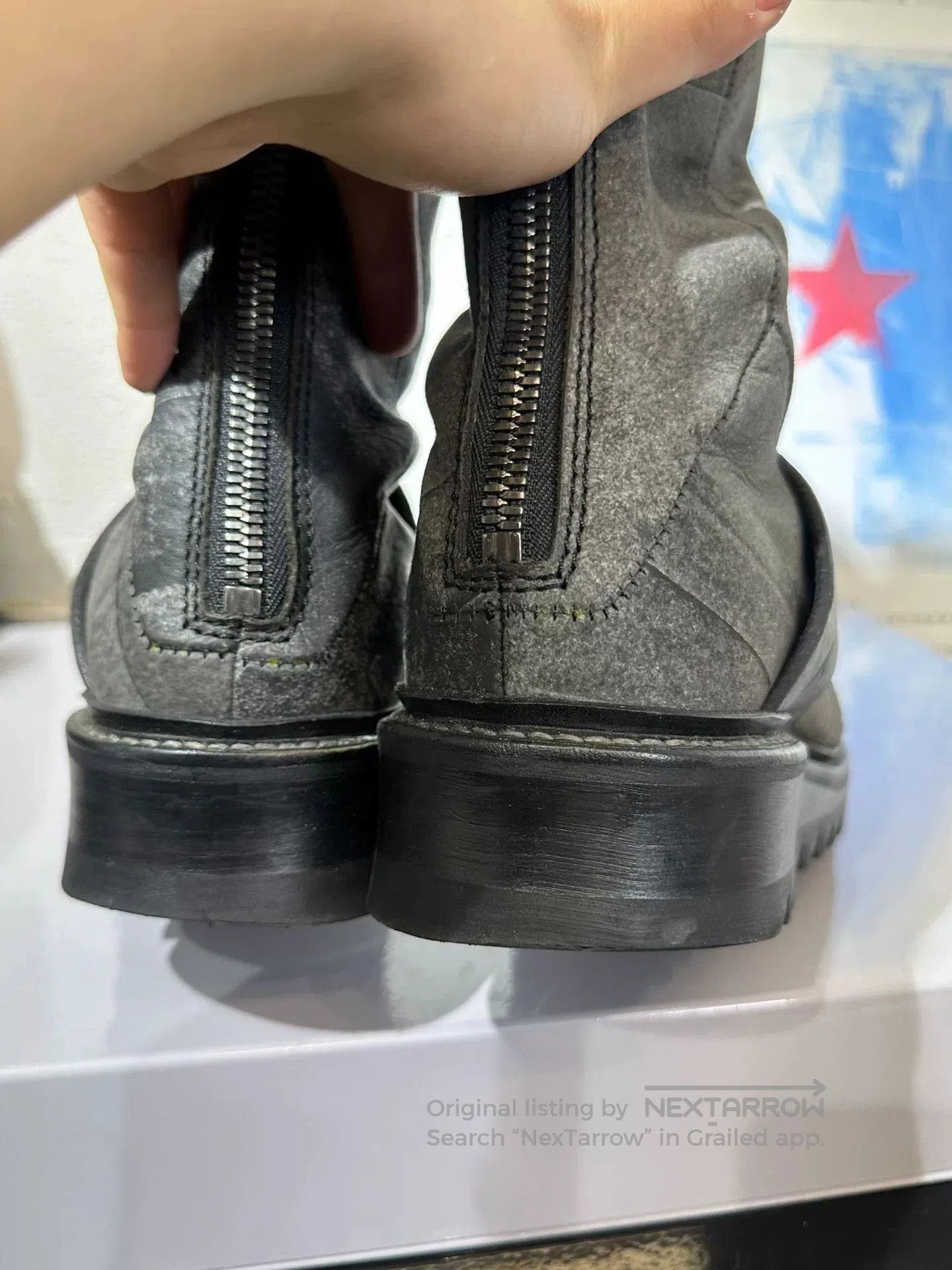 Rick Owens Julius 7 Suede High. Size US 7 / EU 40 - 8 Thumbnail