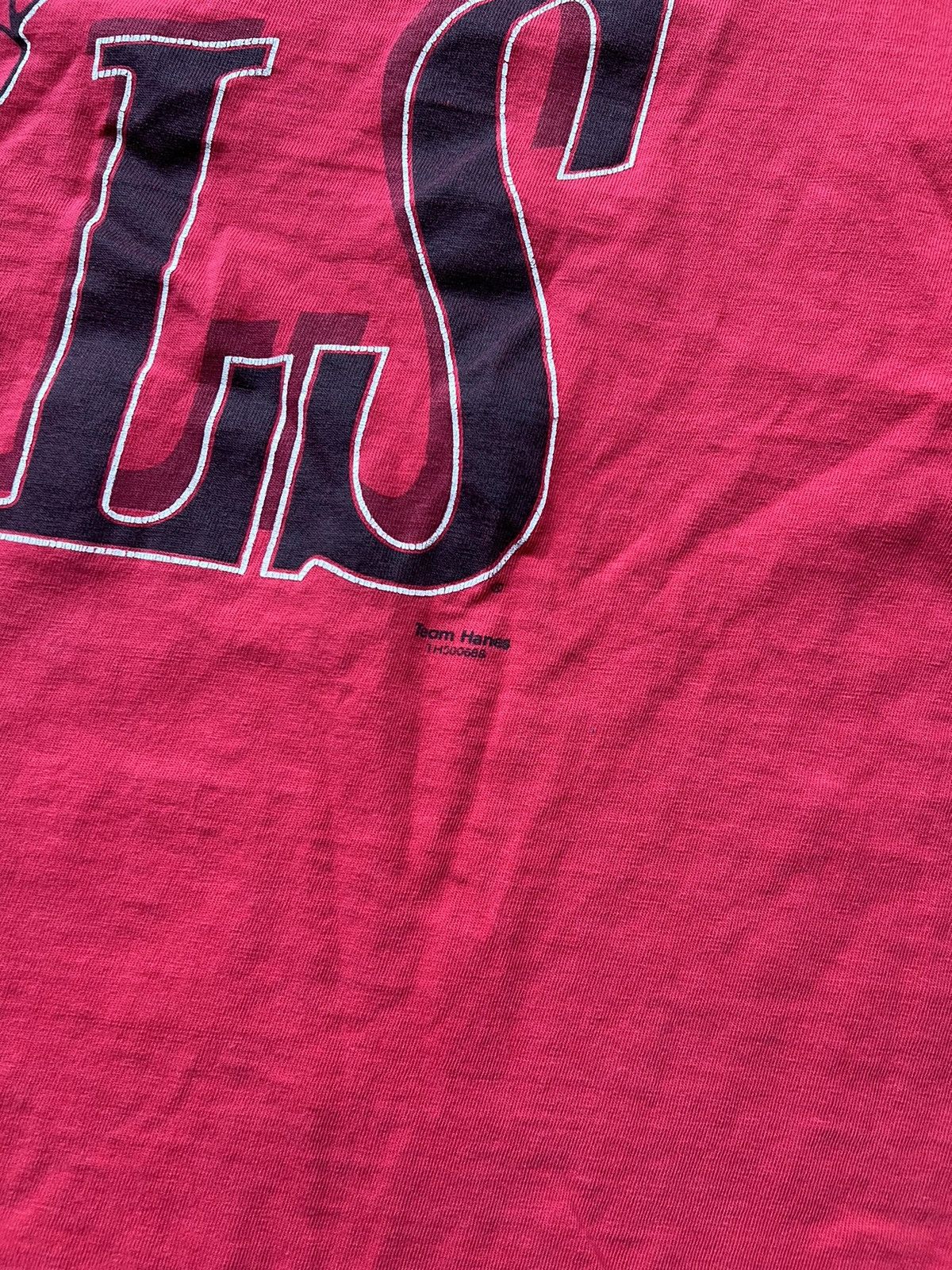 NBA × Vintage 1994 NBAP Bulls Logo Collegiate Single Stitch Team Hanes Tee Size US L / EU 52-54 / 3 - 5 Thumbnail