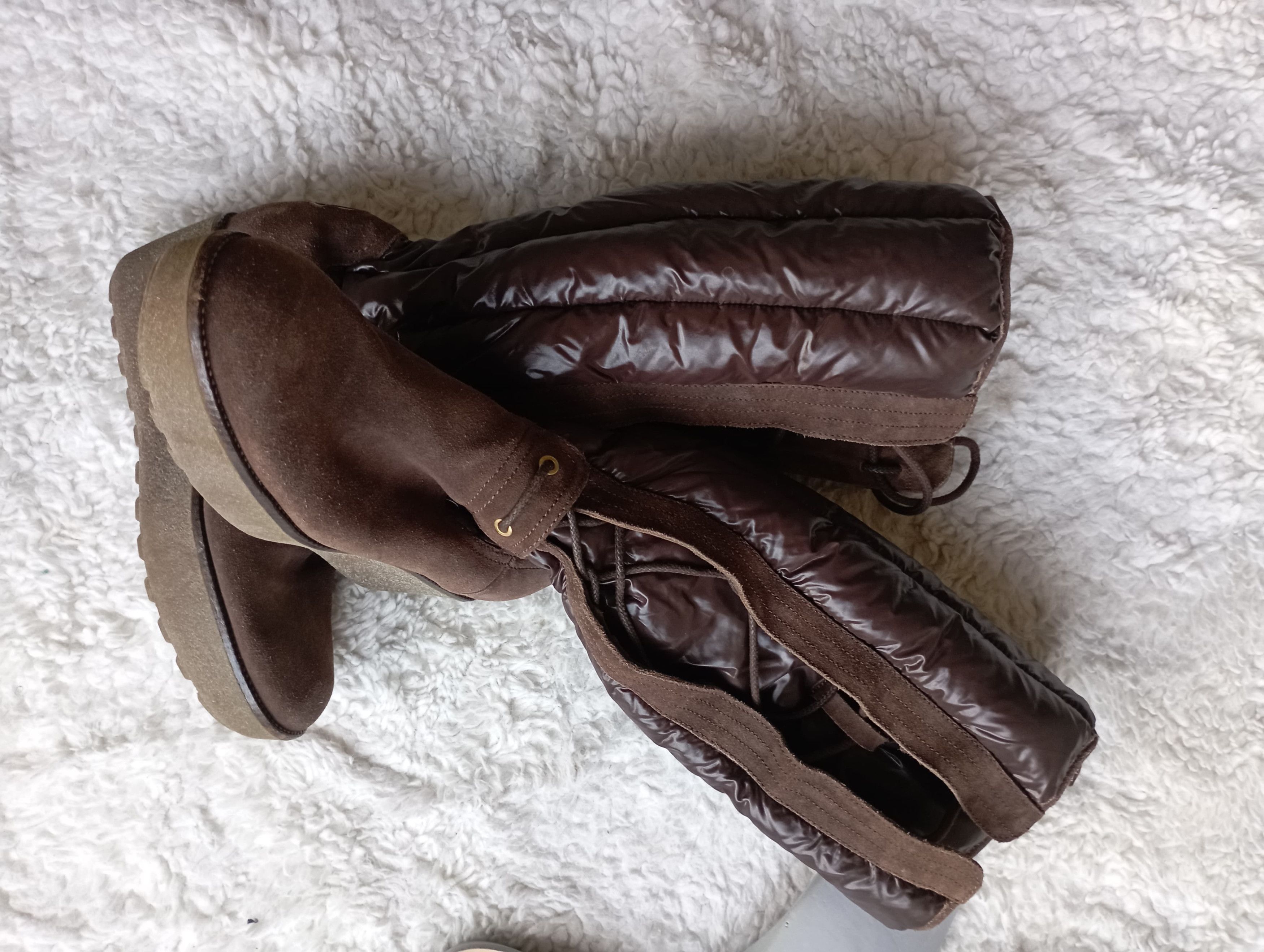 Moncler Moncler Puffy Wedge Winter Boots Size US 7.5 / IT 37.5 - 12 Thumbnail