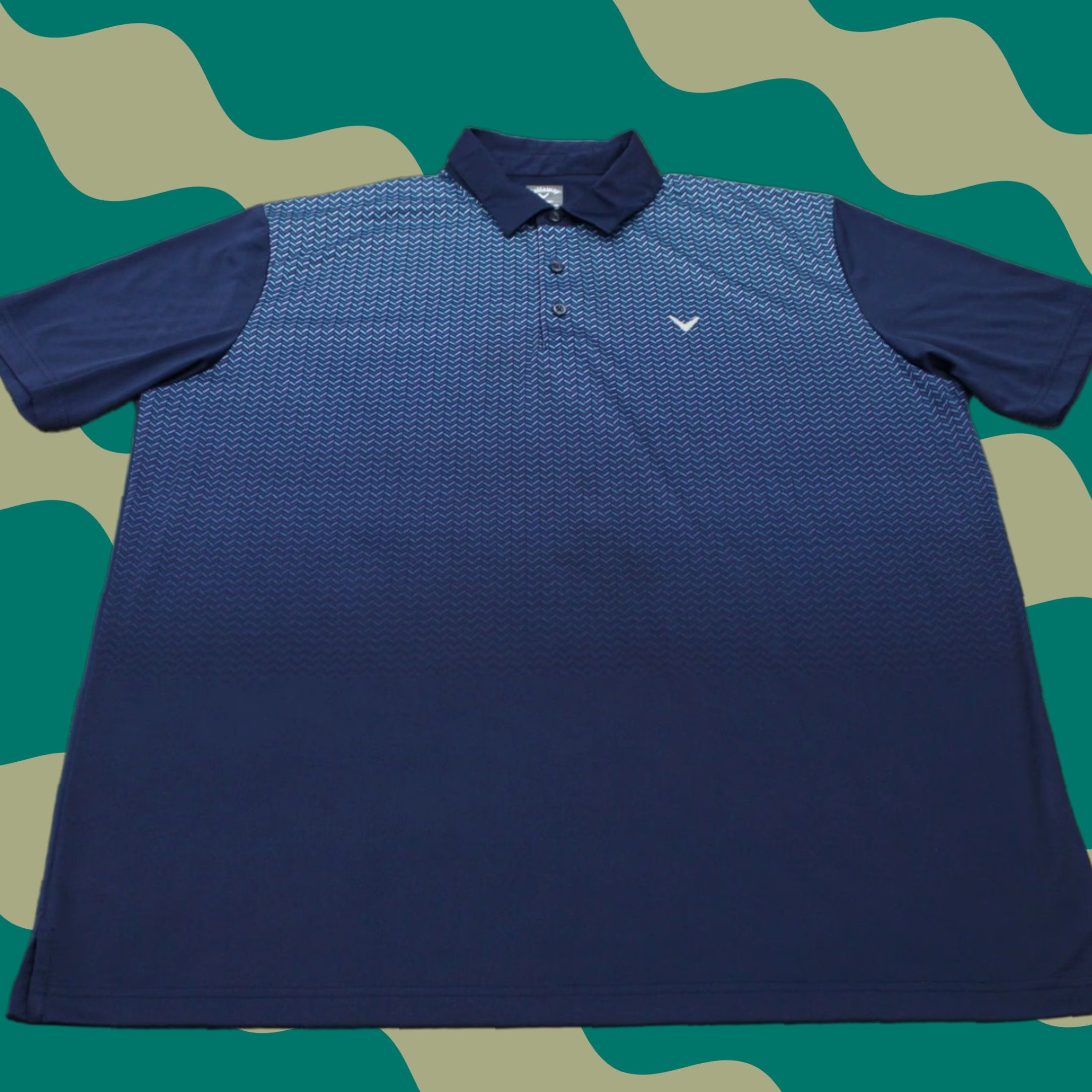 Callaway Callaway Opti-Dri Polo Shirt Mens XL Blue Golf Polyester Short Sleeve Pullover Shirt Size US XL / EU 56 / 4 - 1 Thumbnail