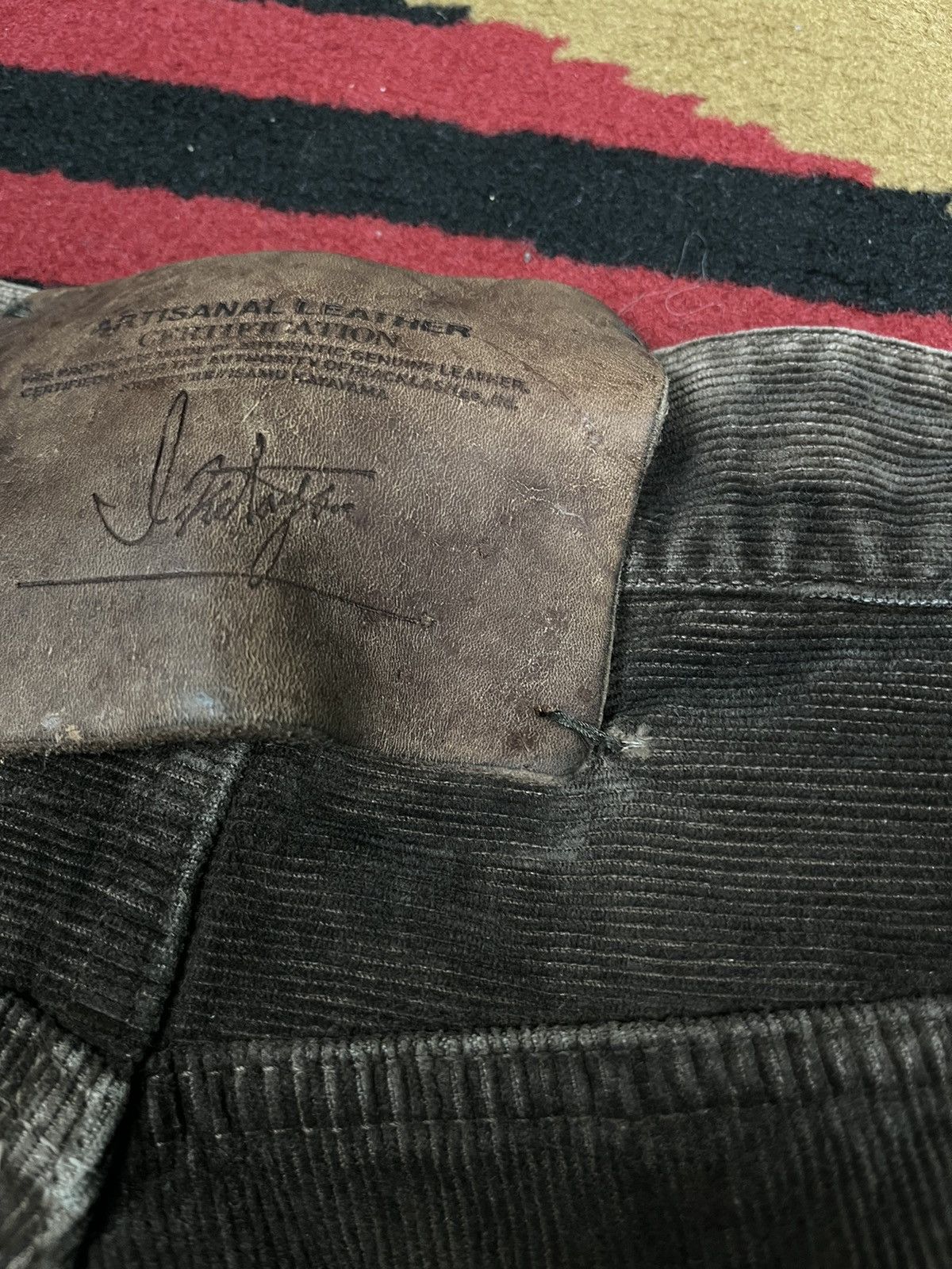 Isamu Katayama Backlash Isamu Katayama Blacklash Rawww Corduroy Pants Size US 27 - 11 Thumbnail