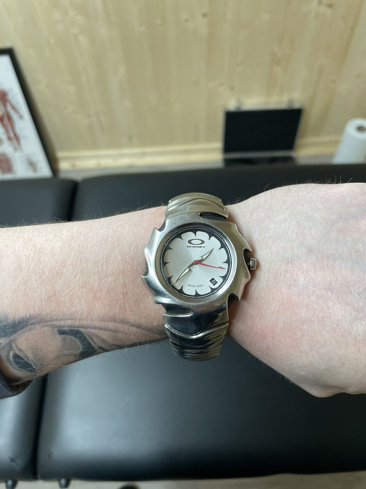 image of Oakley Blade Watch in Silver, Men's
