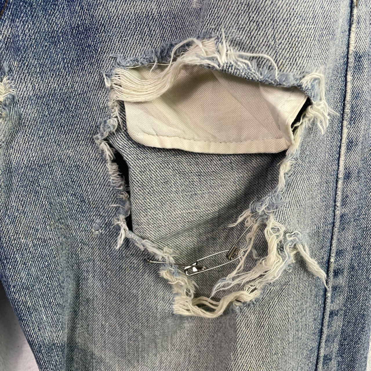 Vintage Levis Ripped Trashed Distressed Jeans