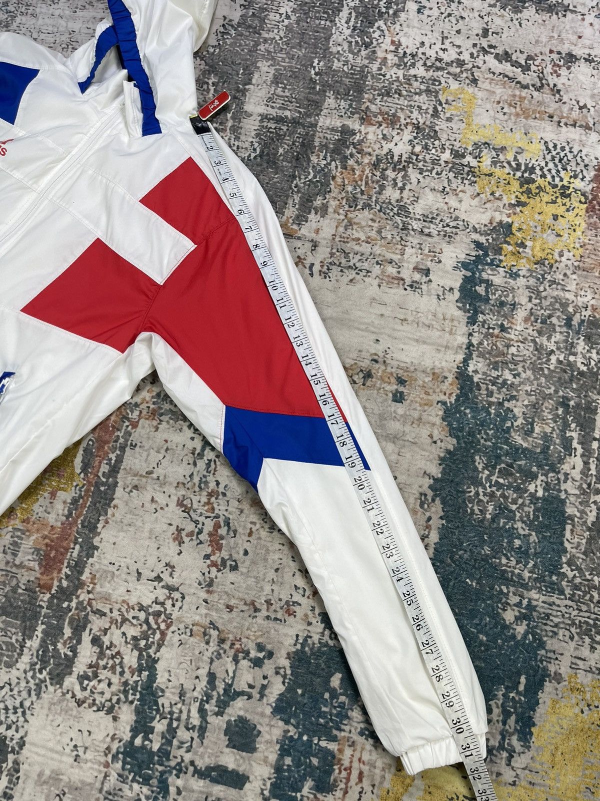 Adidas Adidas Wind RDY France Team Theme Windbreaker Jacket Size US S / EU 44-46 / 1 - 11 Thumbnail