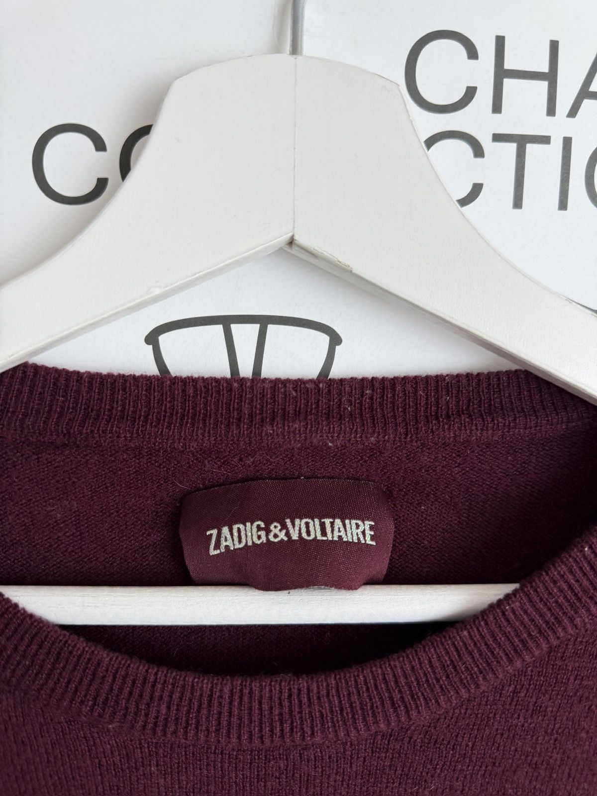 Designer × Zadig & Voltaire Zadig & Voltaire wool and cashmere sweater S designer luxury Size S / US 4 / IT 40 - 4 Thumbnail