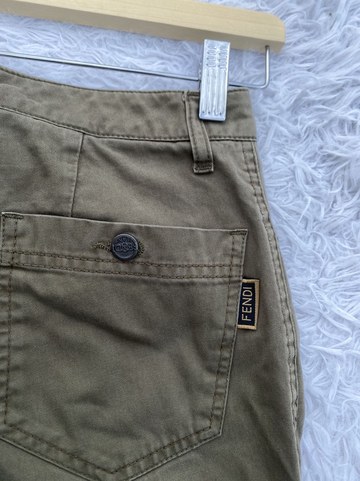 Fendi Rare Vintage FENDI Slack Pants Size US 26 / EU 42 - 23 Thumbnail