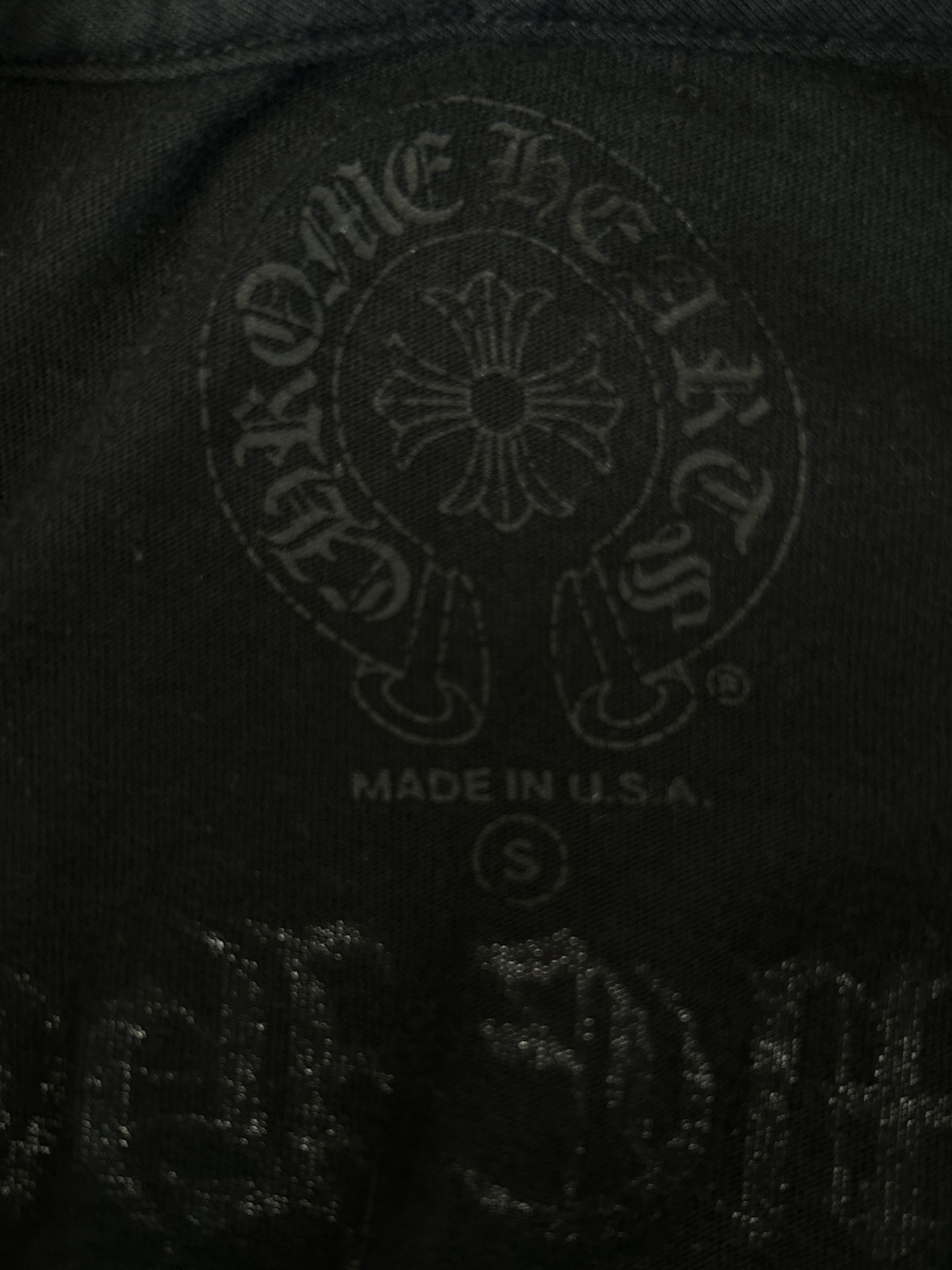 Chrome Hearts Chrome Hearts Black Racing Stripes Longsleeve T-Shirt Size US S / EU 44-46 / 1 - 3 Thumbnail