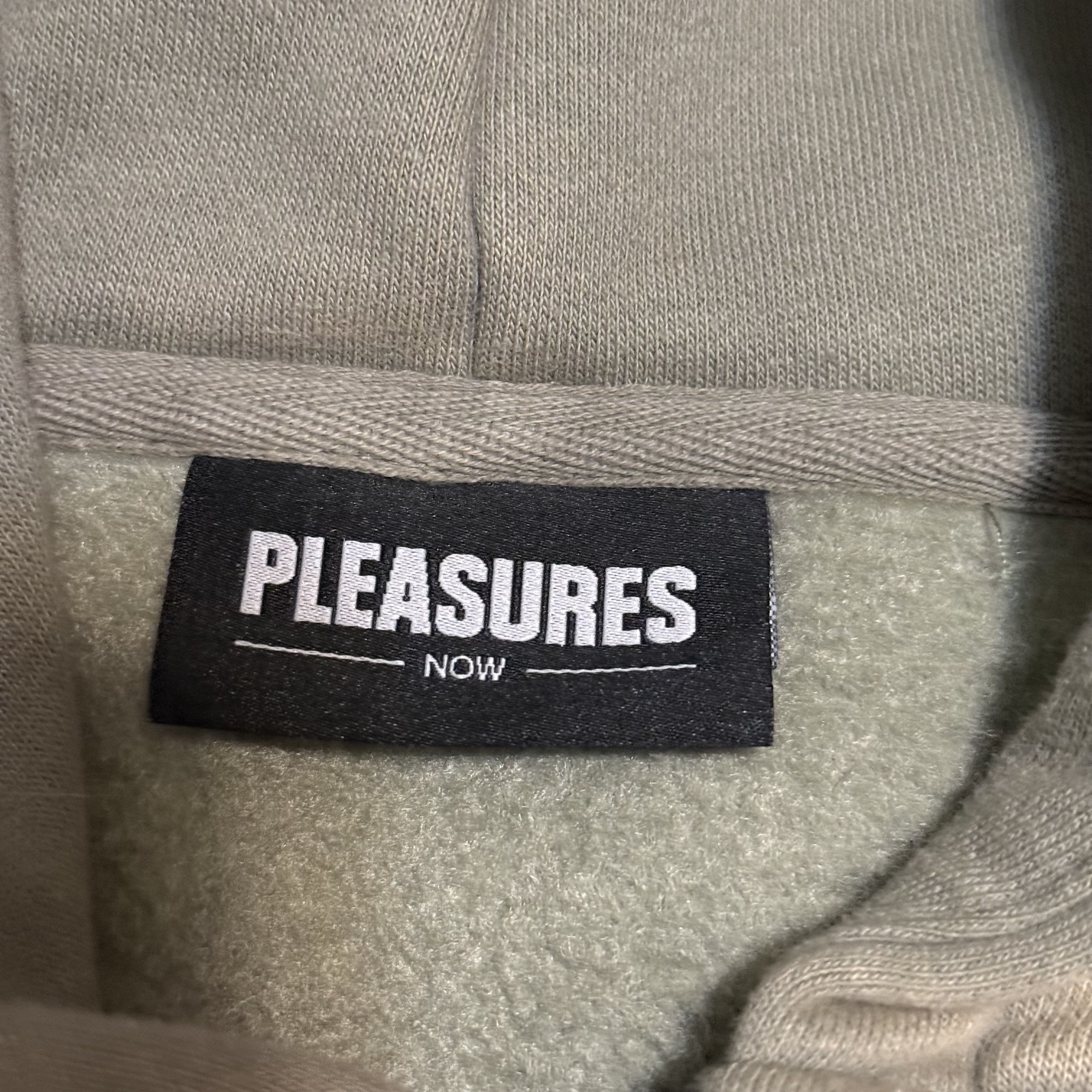 Pleasures Pleasures Gospel Zip Hoodie Size Large Beige/Green Size US L / EU 52-54 / 3 - 5 Thumbnail