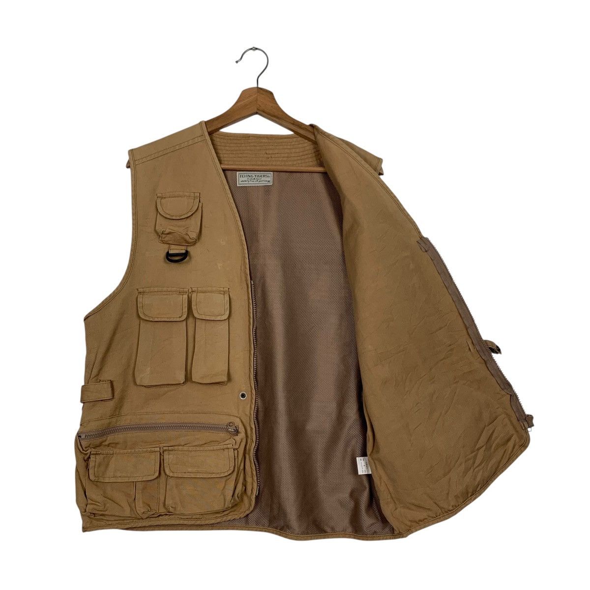 Vintage Vintage 90’s FLYING TIGERS Tactical Utility Vest #2824-C127 Size US M / EU 48-50 / 2 - 7 Thumbnail