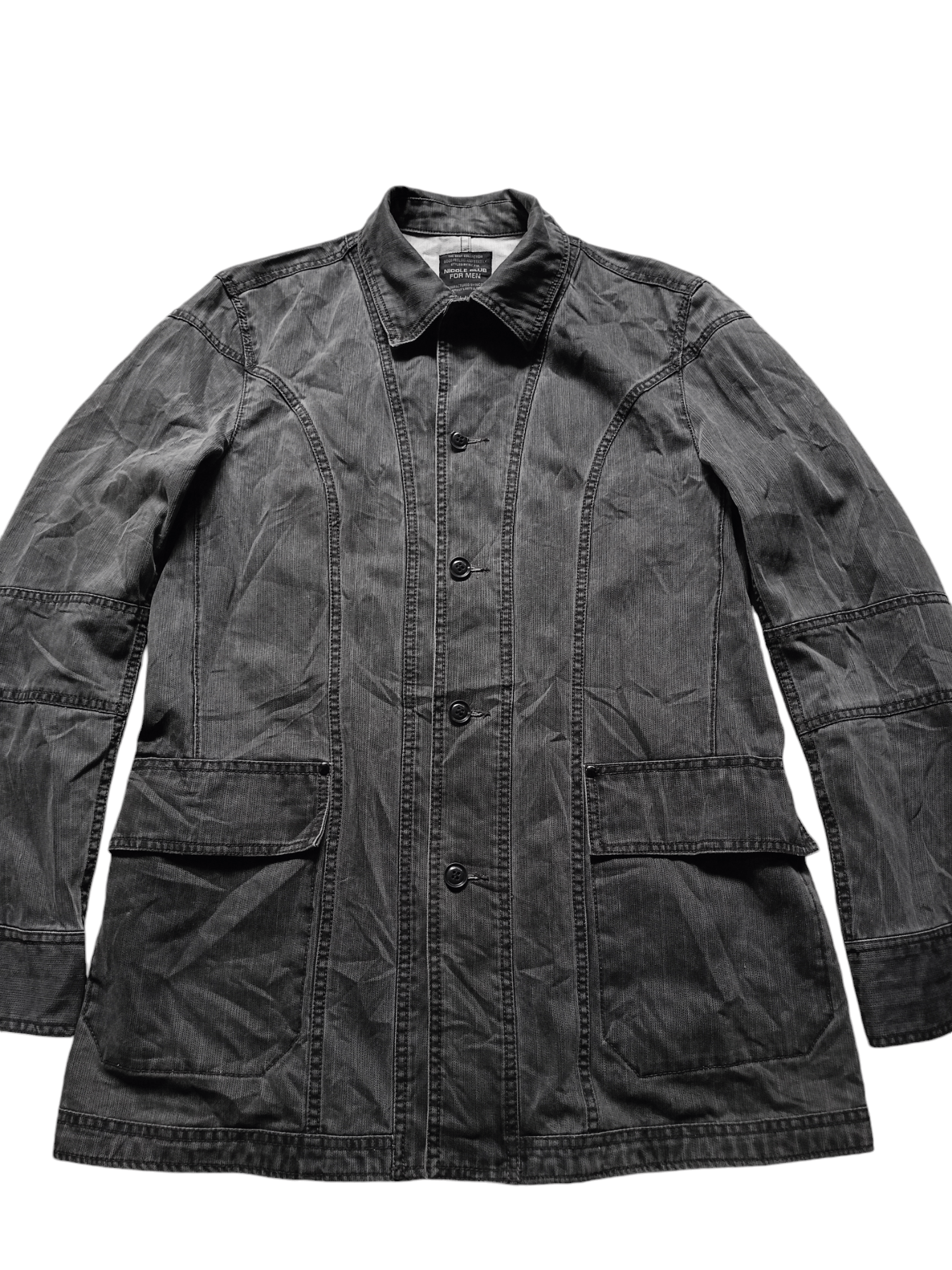 If Six Was Nine × Le Grande Bleu (L.G.B.) × Nicole Club Nicole Club For Men Coat jacket Size US L / EU 52-54 / 3 - 3 Thumbnail