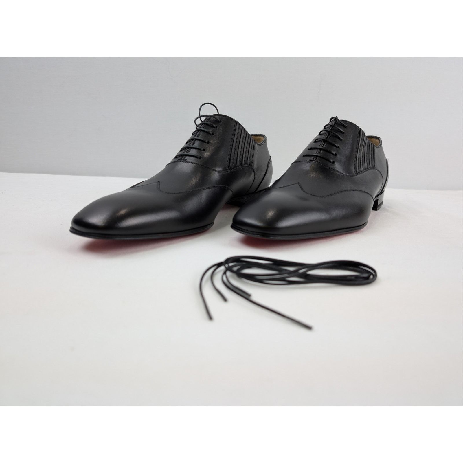 Christian Louboutin o1rshd1 My Amor W Flat Shoe Boots in Black Size US 10 / EU 43 - 7 Thumbnail