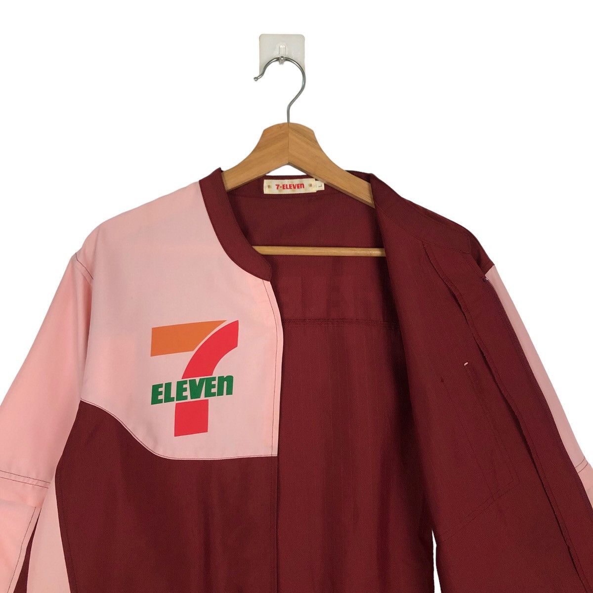 Japanese Brand VINTAGE WORK JACKET 7 - ELEVEN BIG LOGO Size US M / EU 48-50 / 2 - 9 Thumbnail