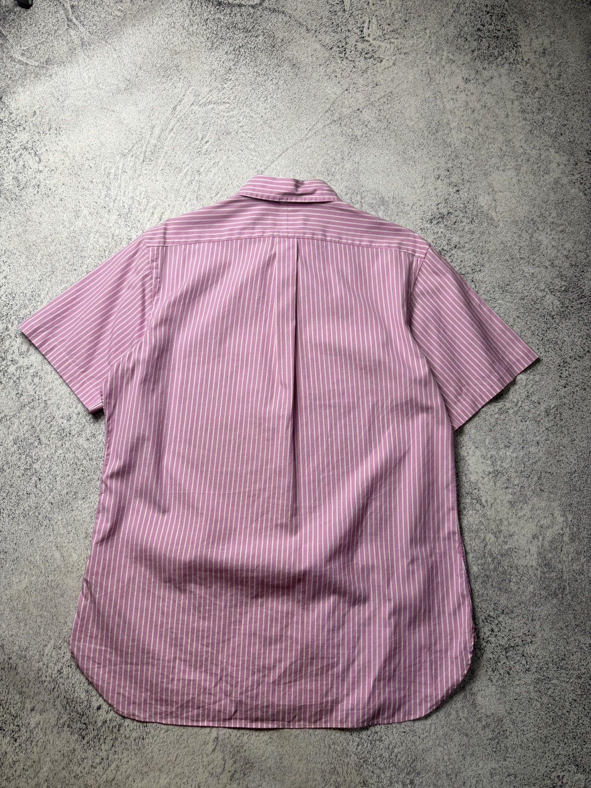 Polo Ralph Lauren Vintage RALPH LAUREN Striped Short Sleeved Shirt Rare Size US XL / EU 56 / 4 - 17 Thumbnail