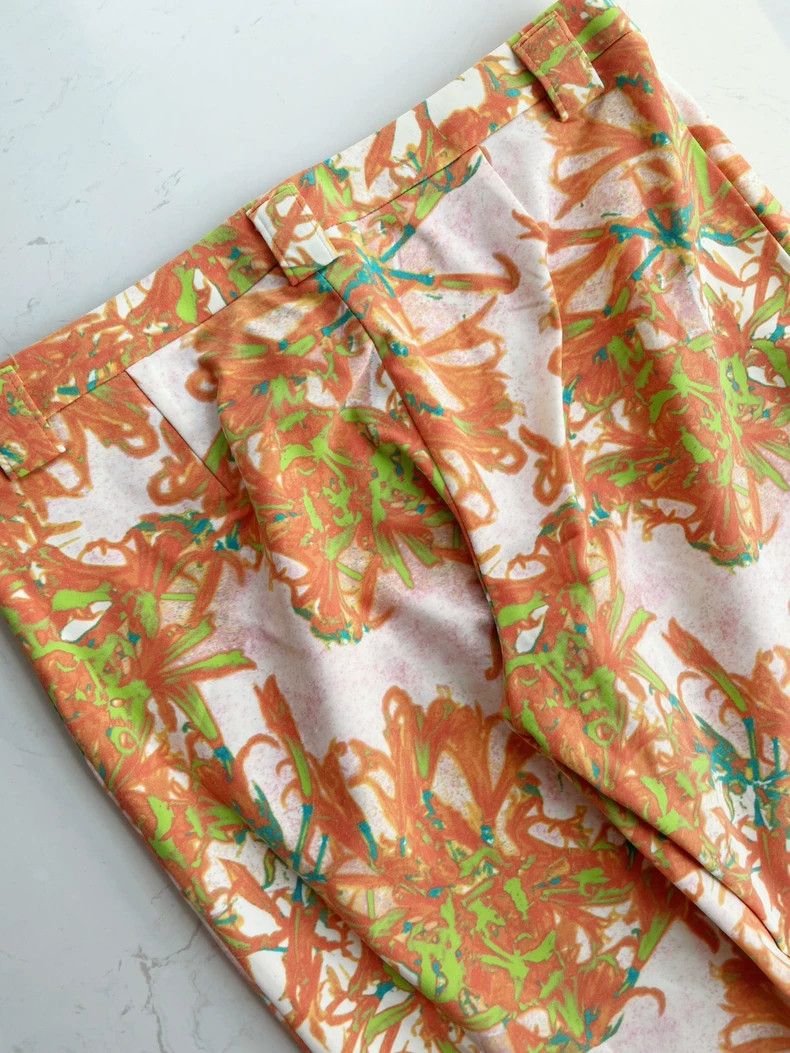 Issey Miyake ISSEY MIYAKE size l Main Line Japanese Flower Pants 2504-N Size US 30 / EU 46 - 5 Thumbnail