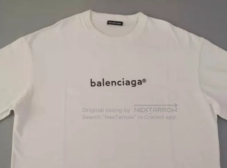 Balenciaga Balenciaga Letter logo short-sleeve, loose fit Size US L / EU 52-54 / 3 - 2 Thumbnail