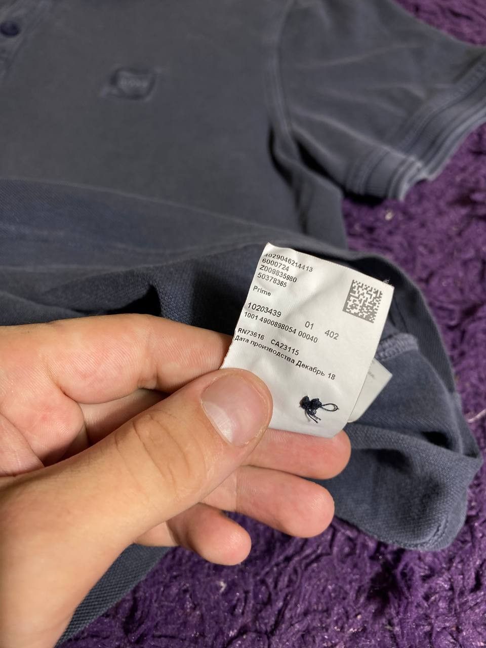 Hugo Boss × Vintage Mens Polo T Shirt Hugo Boss Size XL Size US XL / EU 56 / 4 - 7 Thumbnail