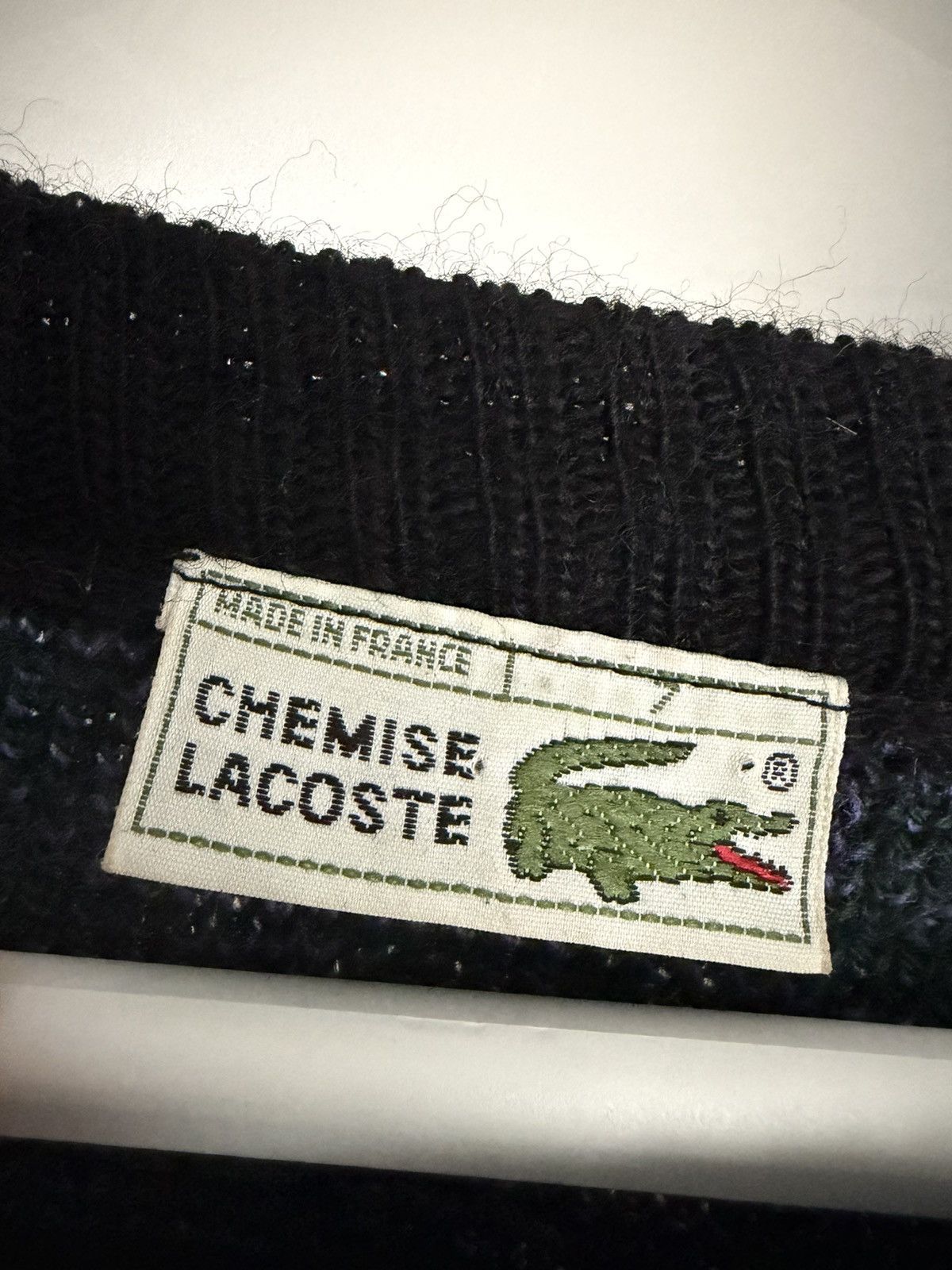 Lacoste Vintage Lacoste Chemise sweater Size US XL / EU 56 / 4 - 4 Thumbnail