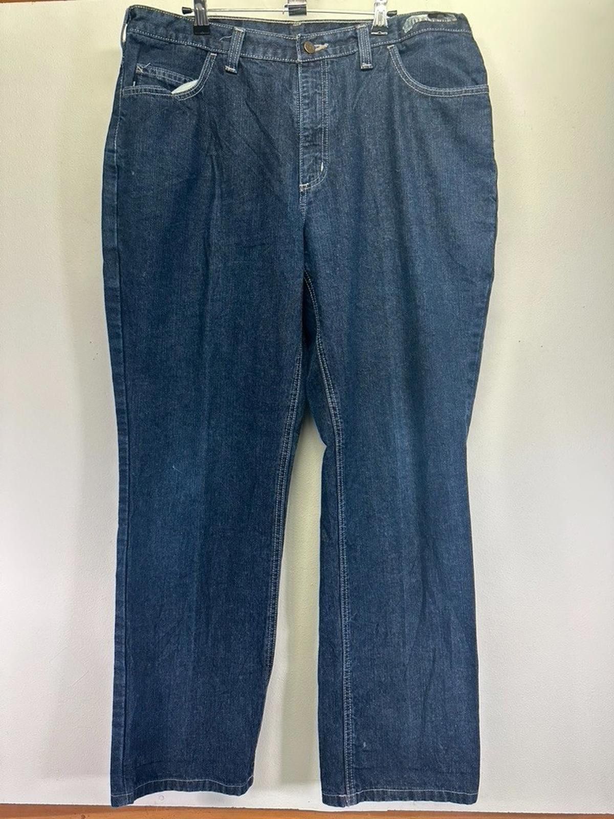 Carhartt Carhartt Men's 38/32 Flame Resistant Blue Jeans Size US 38 / EU 54 - 1 Thumbnail