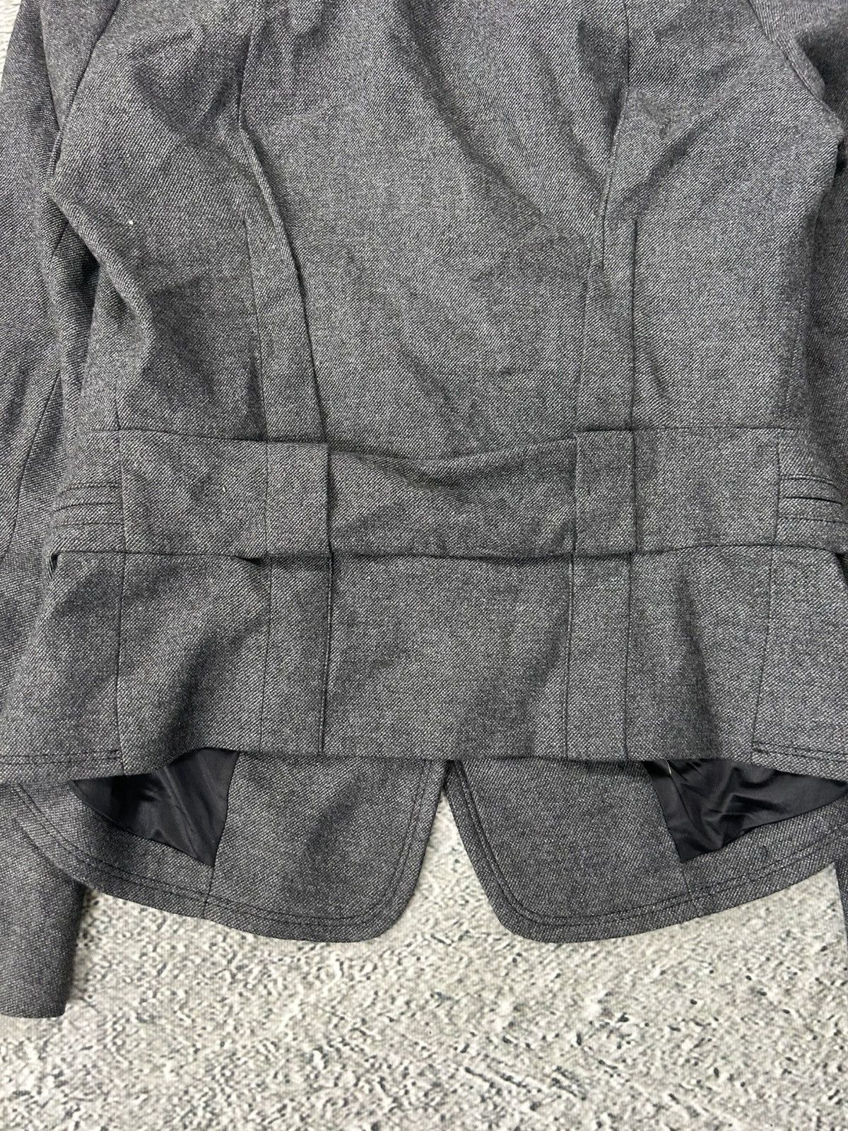 plein sud Plein Sud Jeanius Wool Blazer grey Size M / US 6-8 / IT 42-44 - 8 Thumbnail