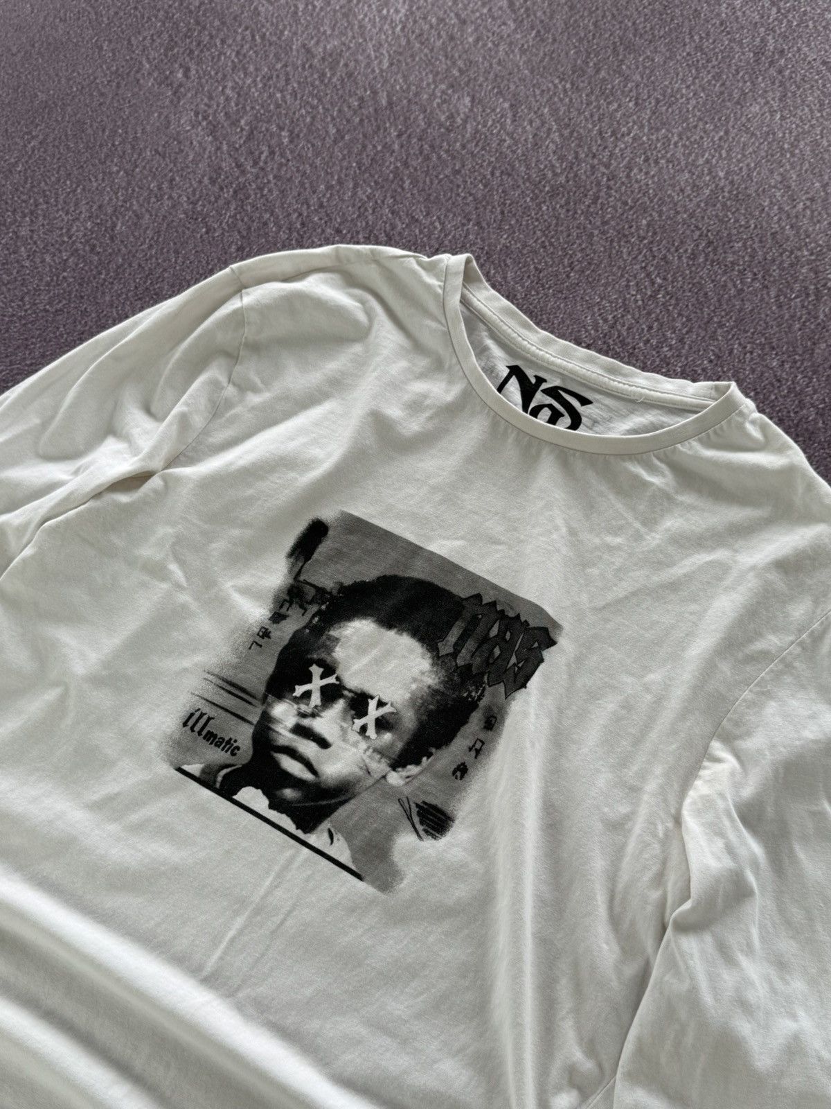 Nas NAS Rap/Hip-Hop 00s Streetwear Long Sleeve T-Shirt Size US M / EU 48-50 / 2 - 6 Thumbnail