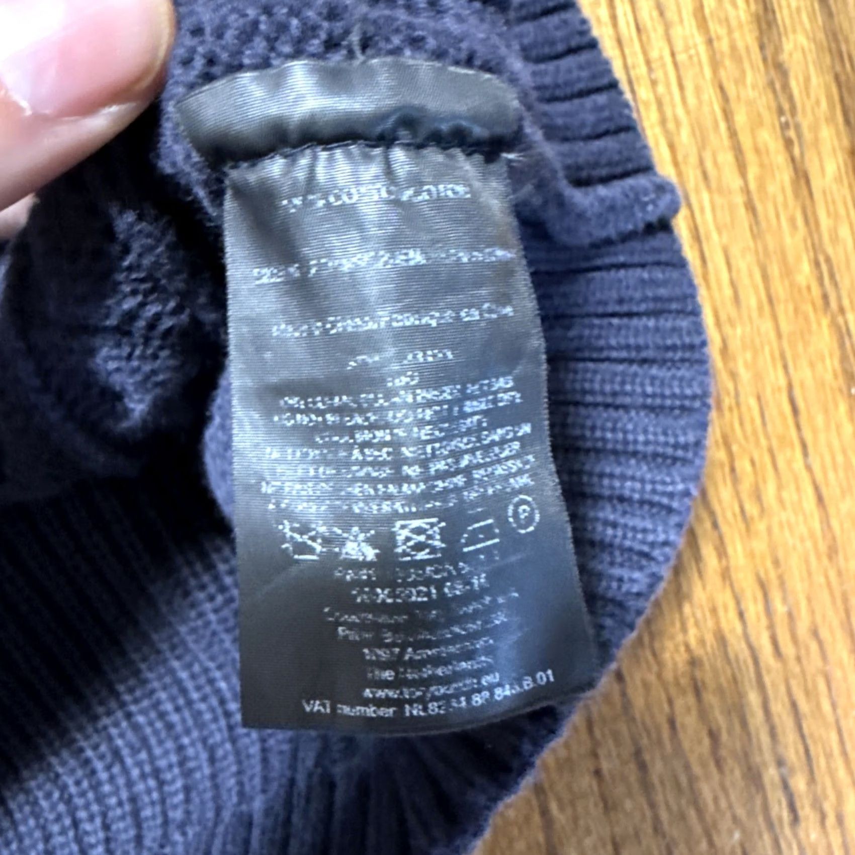 Tory Burch Tory Burch Cable Knit Sweaters Navy Size XL C13 Pullover Womens Cable-Knit Blue XL Tory Burch Womens XL Pullover Size XL / US 12-14 / IT 48-50 - 6 Thumbnail