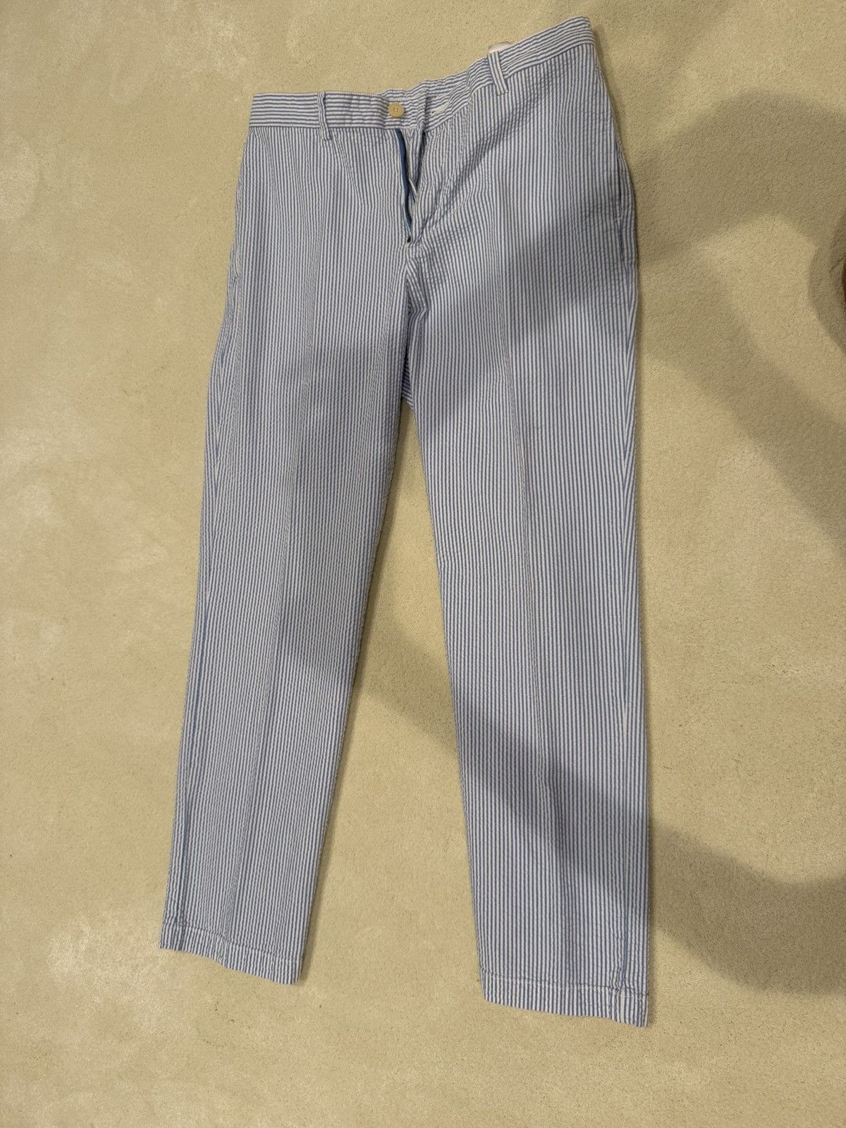 Vineyard Vines Vineyard Vines Seersucker Club Pants Size US 32 / EU 48 - 1 Thumbnail