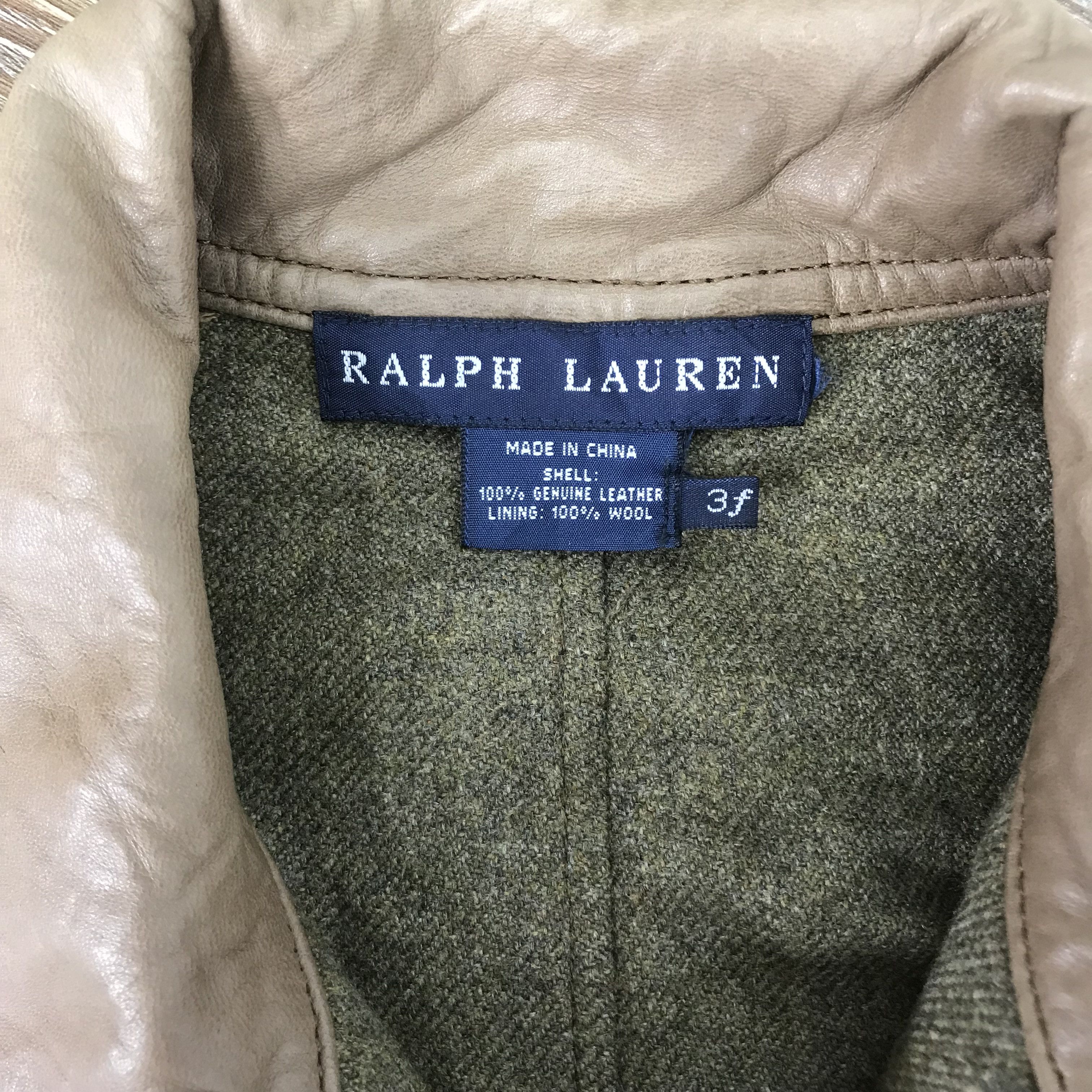 Polo Ralph Lauren Vintage Ralph Lauren Brown Genuine Leather Jacket - 244 Size US S / EU 44-46 / 1 - 12 Thumbnail