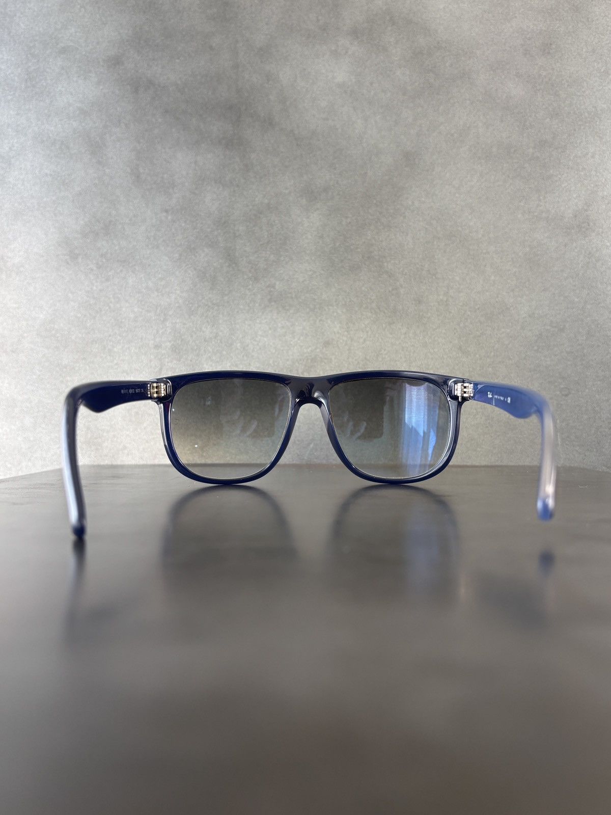 RayBan Ray-Ban Sunglasses RB4147 Made in Italy Blue Sport Boyfriend Size ONE SIZE - 21 Thumbnail