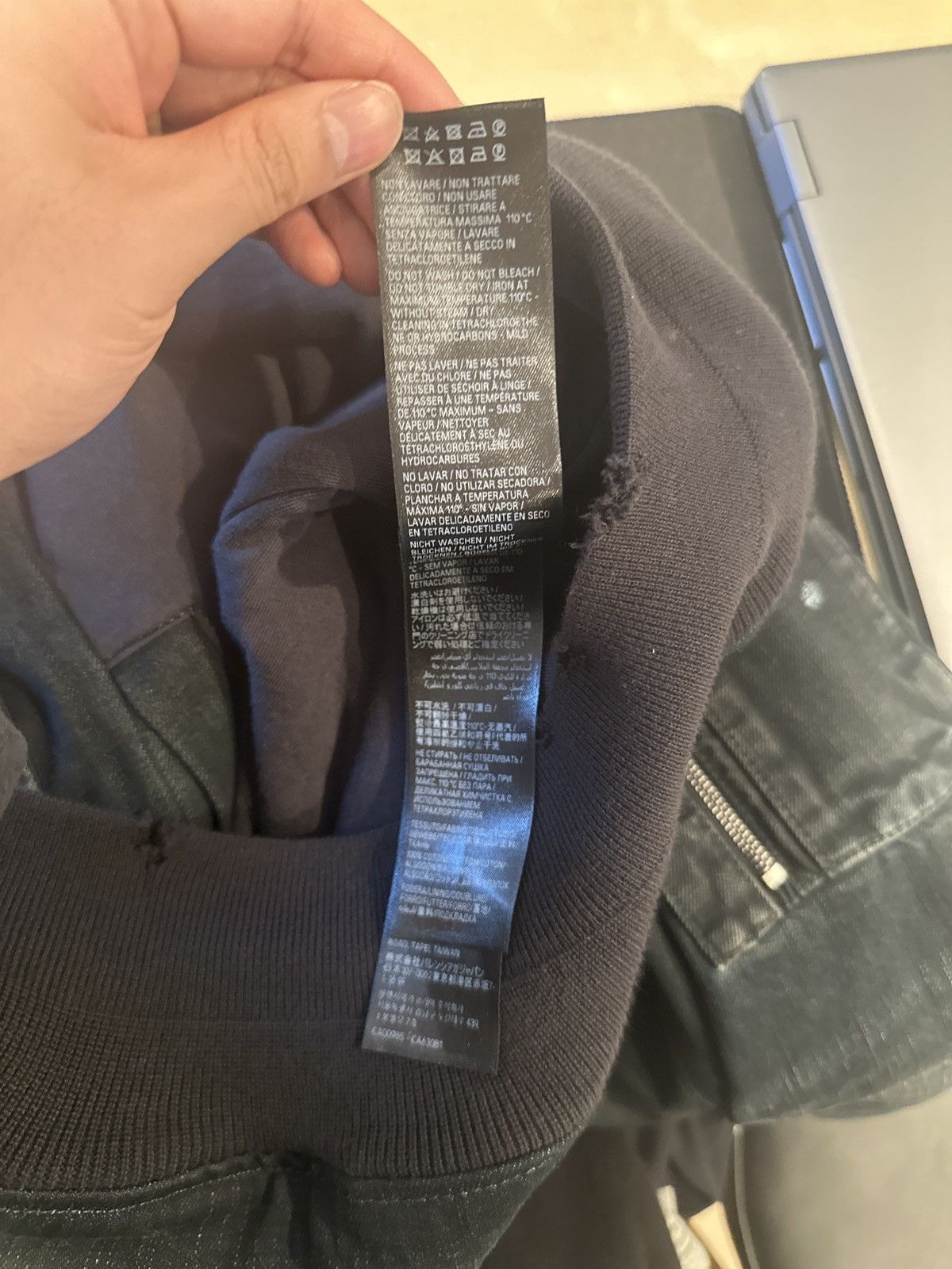 Balenciaga Balenciaga Spring25 Denim Bomber Jacket Size US XS / EU 42 / 0 - 10 Thumbnail
