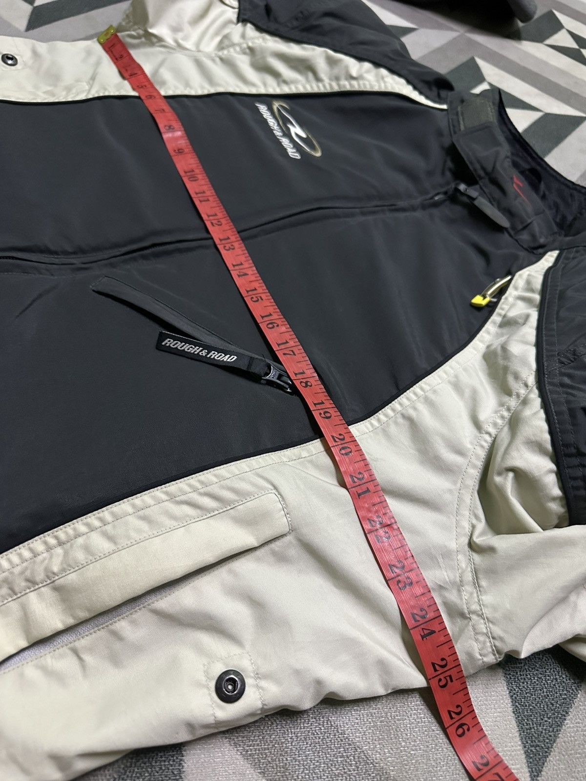 Japanese Brand Rough & road motorcycle rider jacket Size US L / EU 52-54 / 3 - 8 Thumbnail