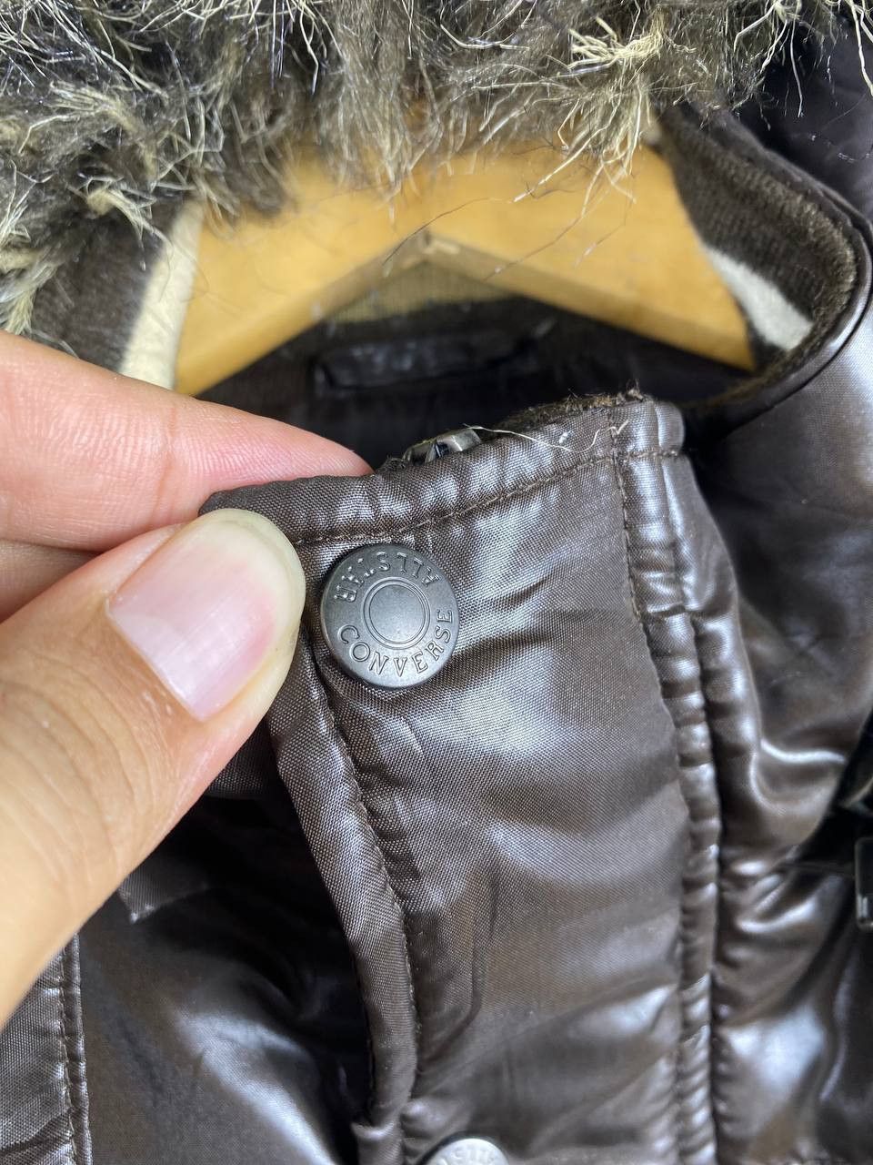 Converse vintage converse shiny puffer jacket nice design Size US M / EU 48-50 / 2 - 6 Thumbnail