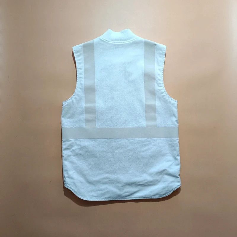 Carhartt Wip Carhartt WIP x Slam Jam SJ Reflective Vest White Mens S Size US S / EU 44-46 / 1 - 13 Thumbnail