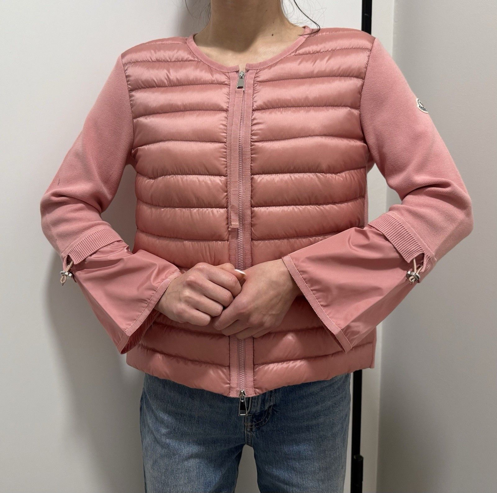 Moncler DDP Moncler Maglia Tricot Quilted Down Puffer Jacket Size M / US 6-8 / IT 42-44 - 4 Thumbnail