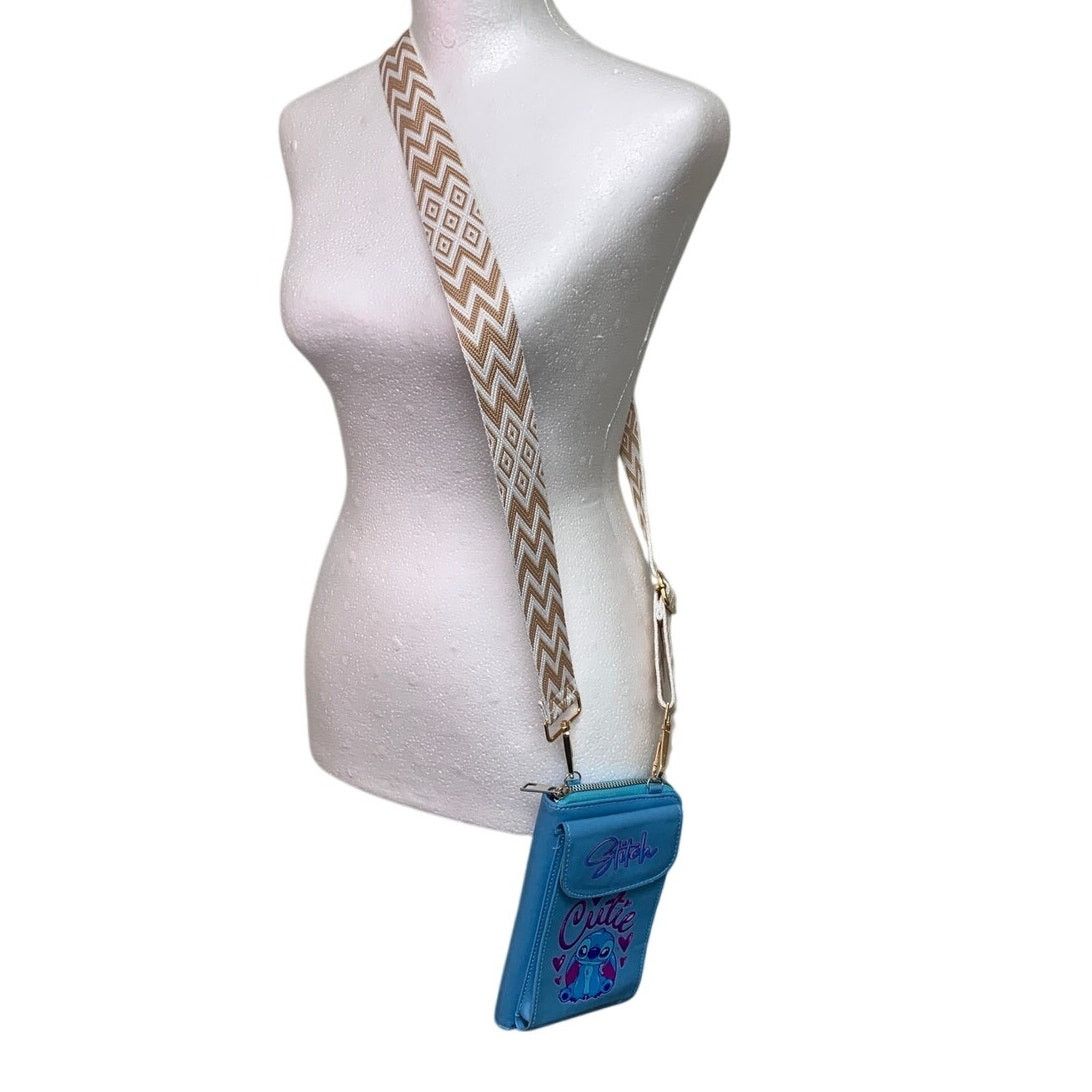 Disney Disney Lilo & Stitch Phone Pocket Card Slots Crossbody Bag Size ONE SIZE - 2 Thumbnail