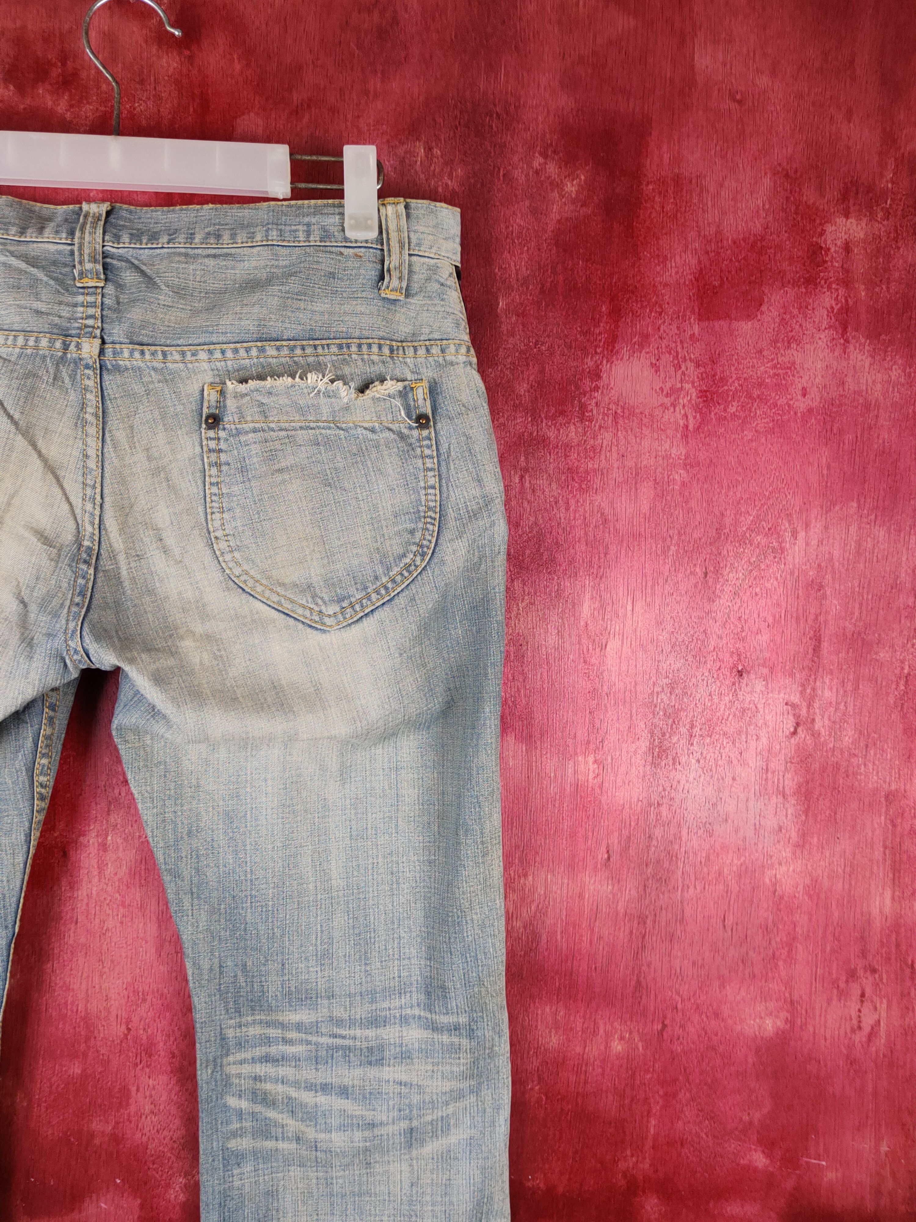 ADAM ET ROPE Adam et Rope Blue Faded Multipocket Denim #S1528 Size US 31 - 10 Thumbnail
