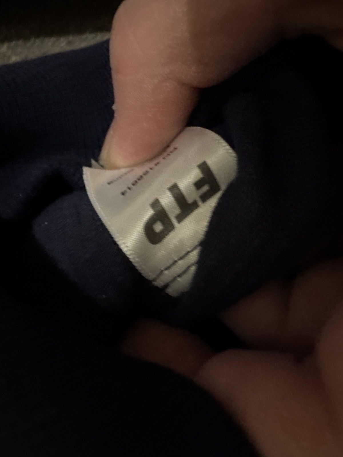 Fuck The Population Corduroy FTP Navy Size US L / EU 52-54 / 3 - 4 Thumbnail