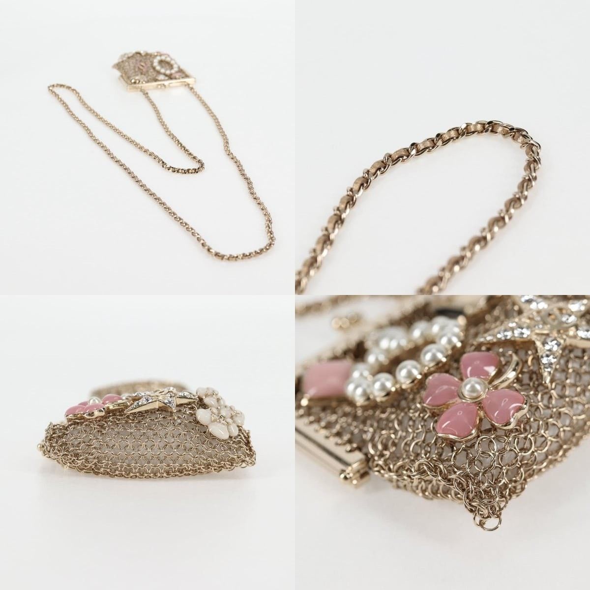 Chanel Chanel Camellia Coco Mark Chain Pouch AP2890 Size ONE SIZE - 4 Thumbnail