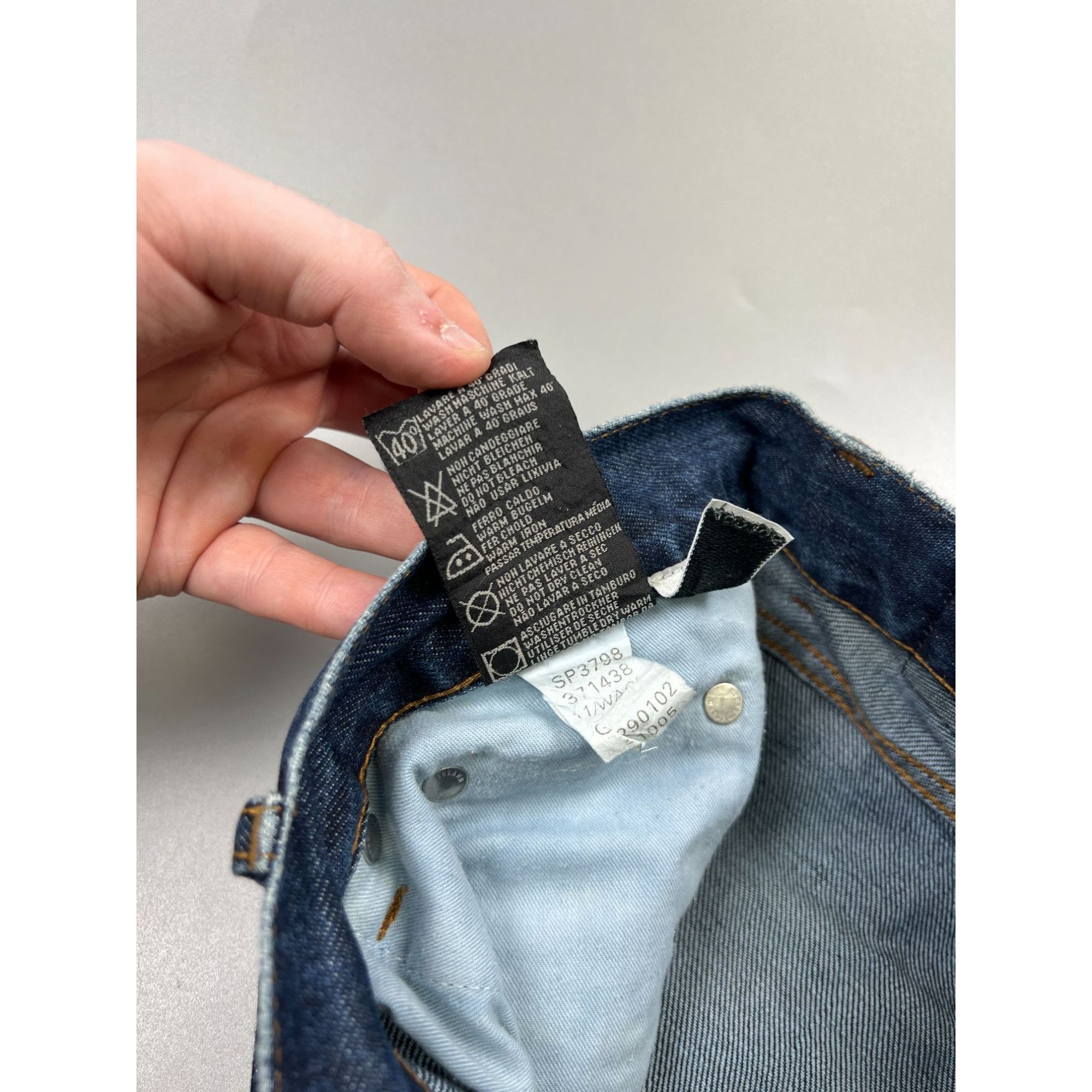 Stone Island Stone Island Denim Jeans Pants (Y0945) Size US 34 / EU 50 - 12 Thumbnail