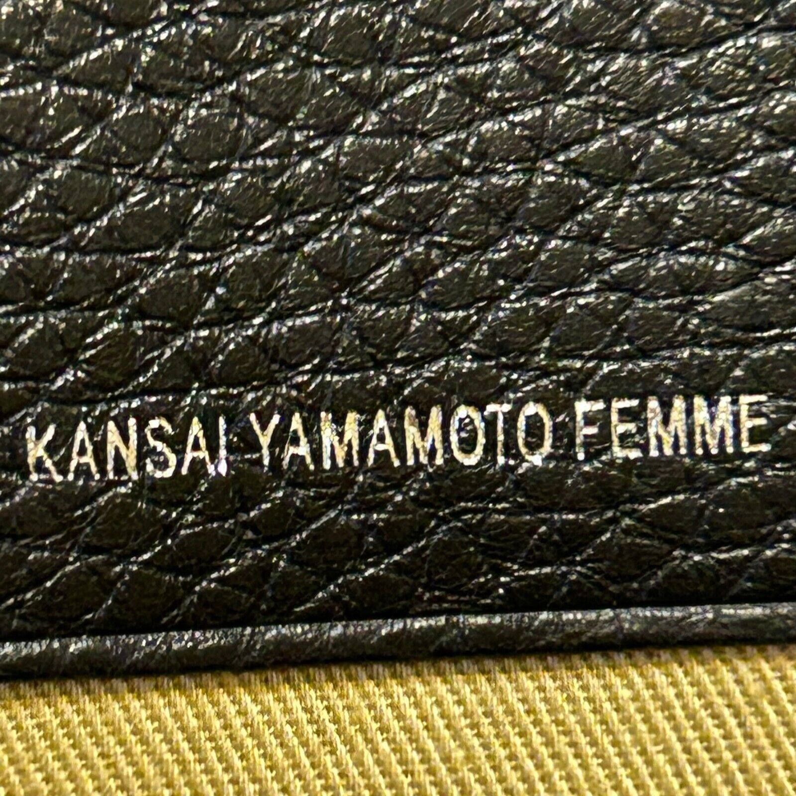 Kansai Yamamoto Kansai Yamamoto Femme Bifold Wallet Black Leather 8x4.5" Size ONE SIZE - 6 Thumbnail