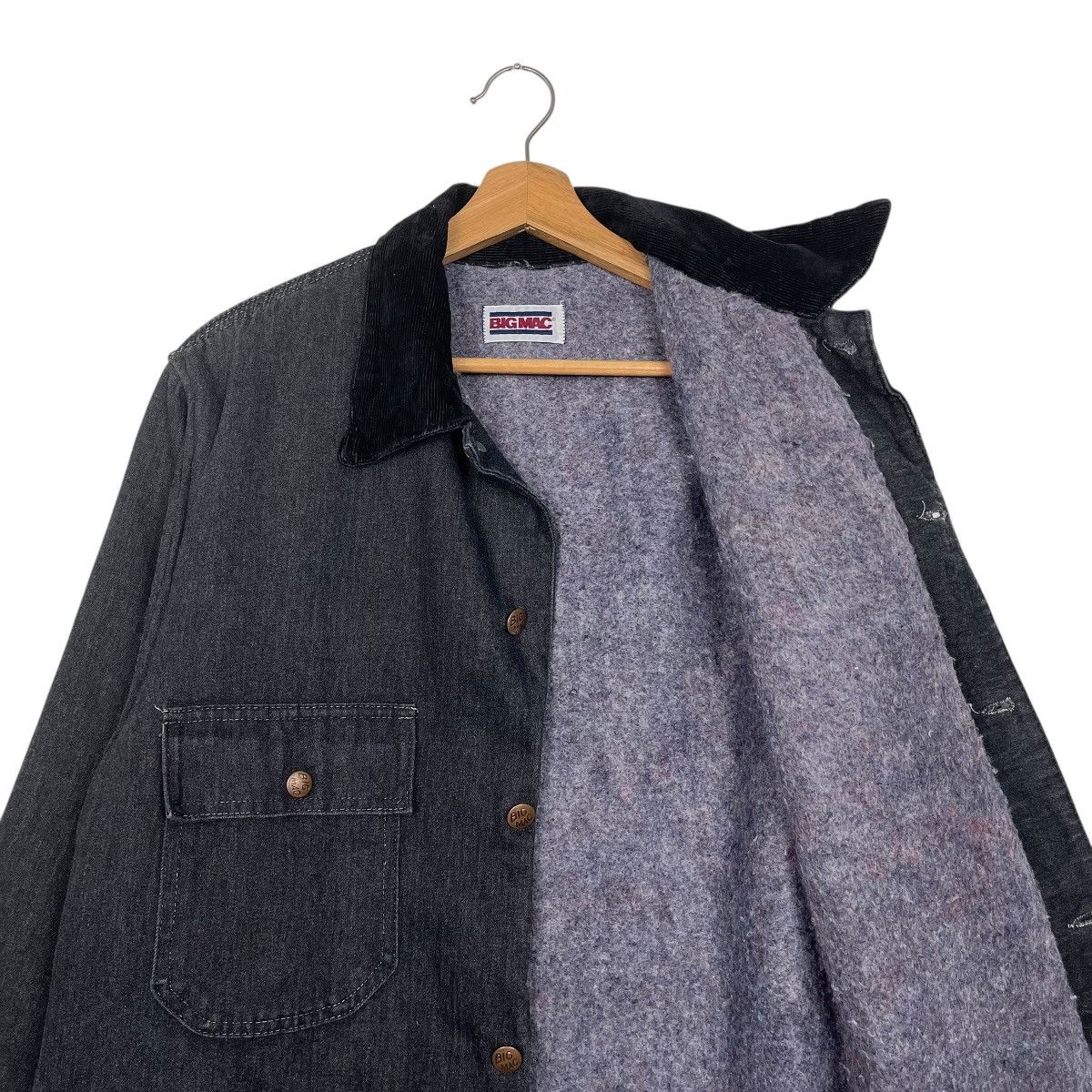 Big Mac Vintage 90s Big Mac Chore Denim Jacket Size US M / EU 48-50 / 2 - 10 Thumbnail
