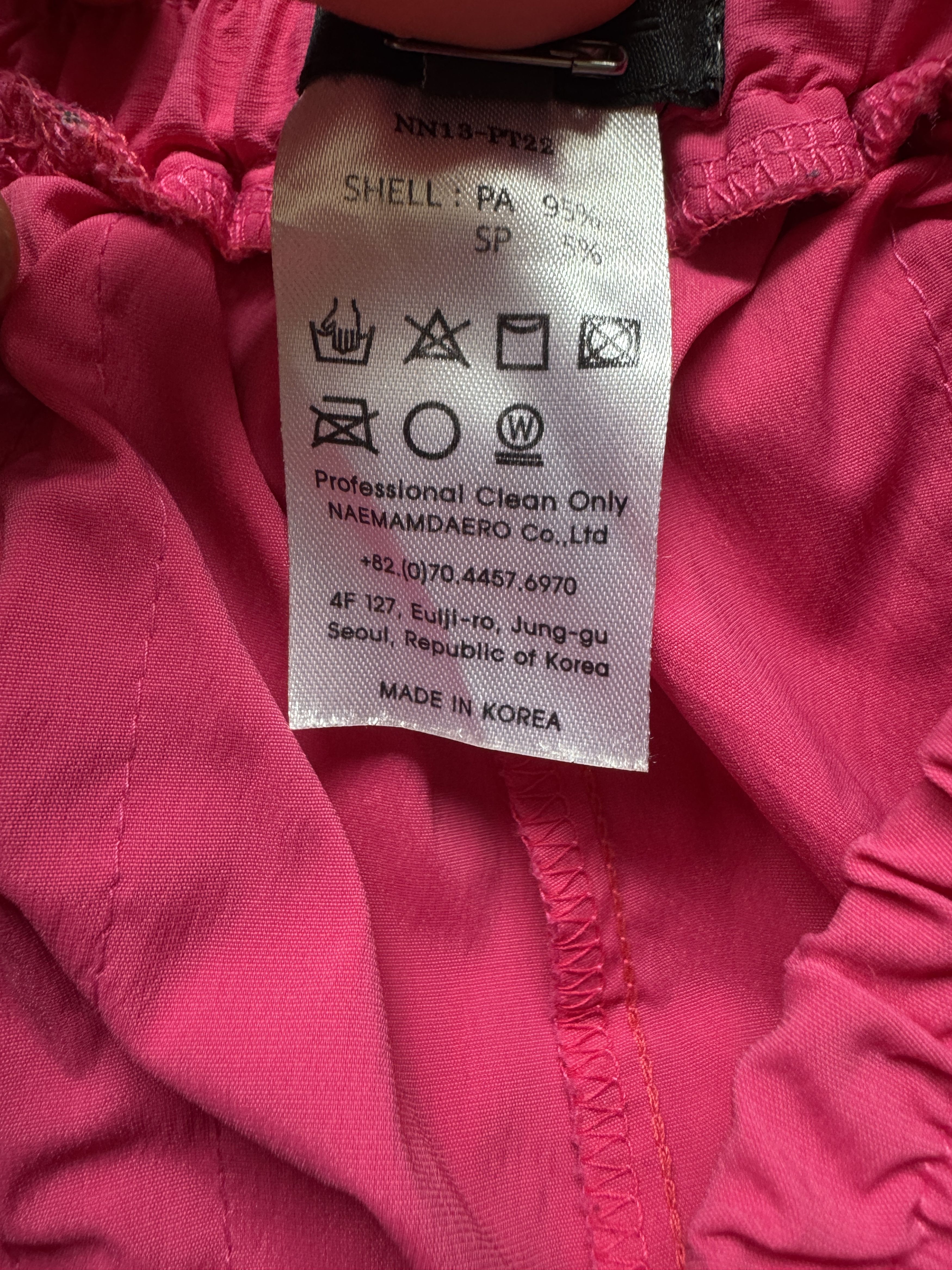 99%IS- pink Gobchang string pants Size US 36 / EU 52 - 17 Thumbnail