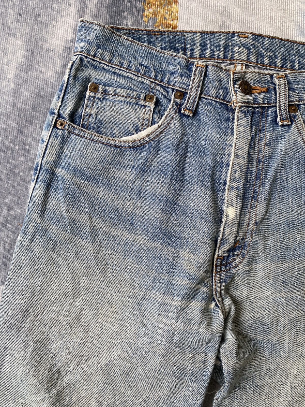 Levi's Vintage 90’s Levi’s 512 Distressed Denim Size US 28 / EU 44 - 13 Thumbnail