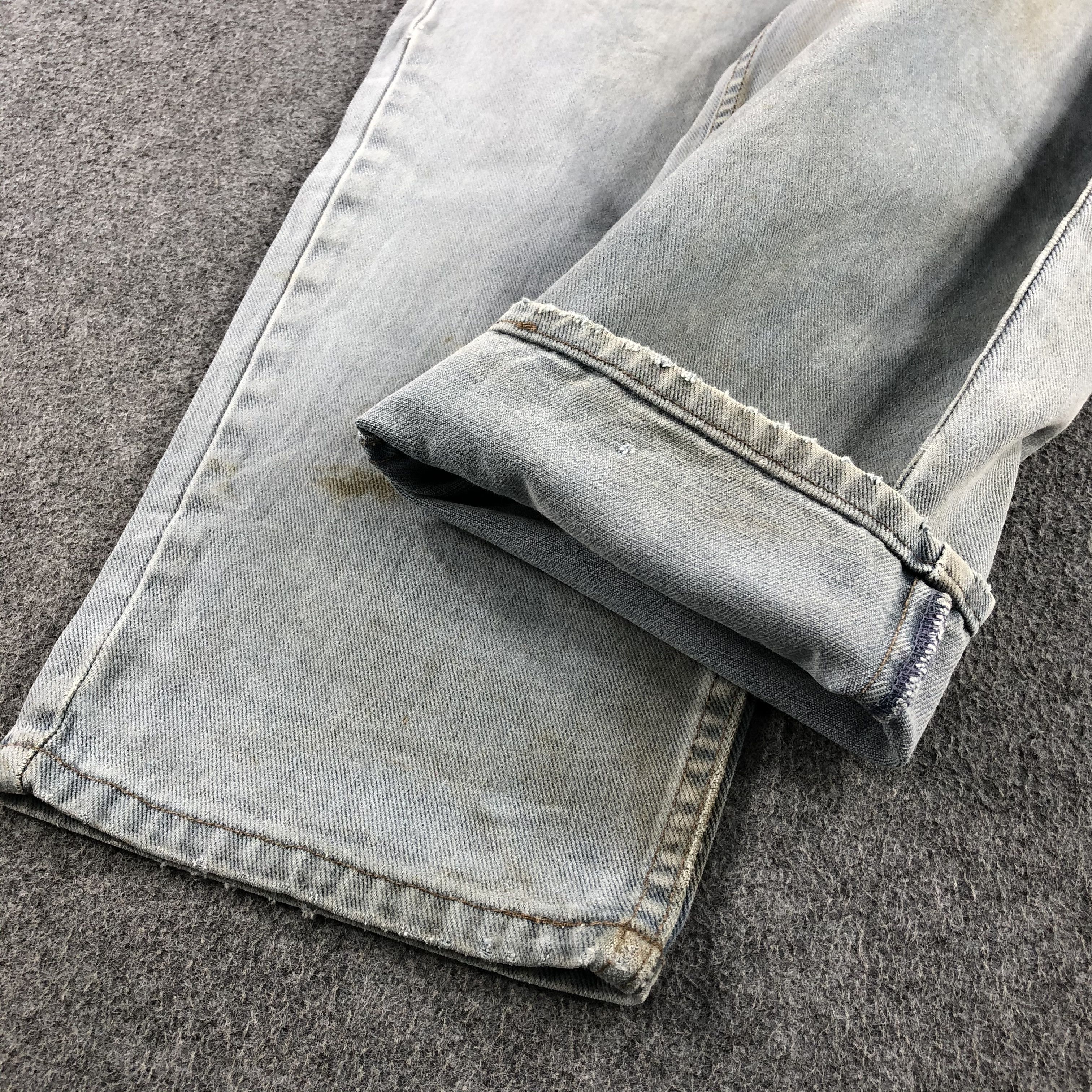Levi's 90s Vintage Light Wash Levis 580 Jeans-J2170 Size US 29 - 7 Thumbnail