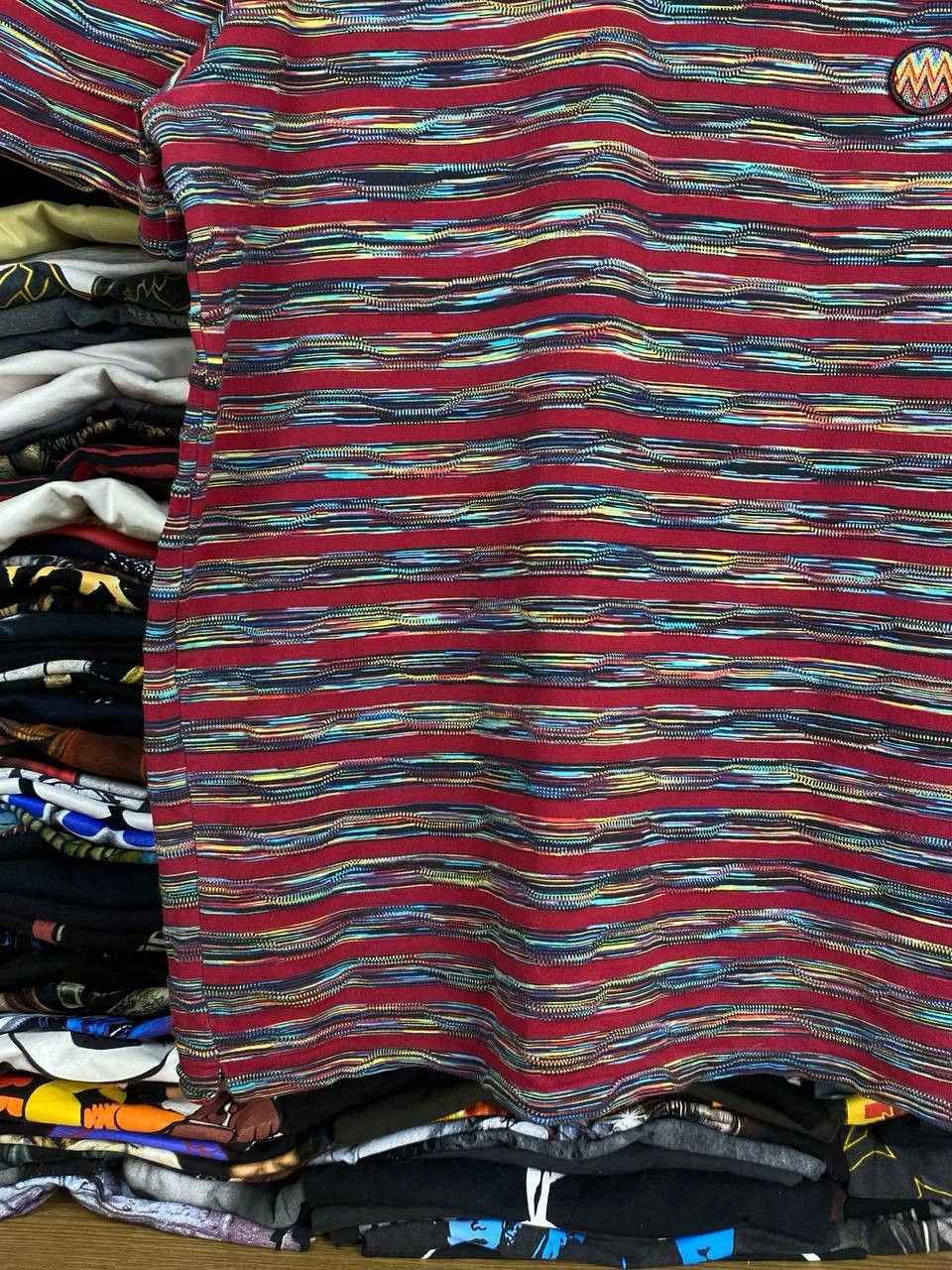 Missoni Missoni Mare Multicolor Knitted Short Sleeve Tee Size US S / EU 44-46 / 1 - 4 Thumbnail