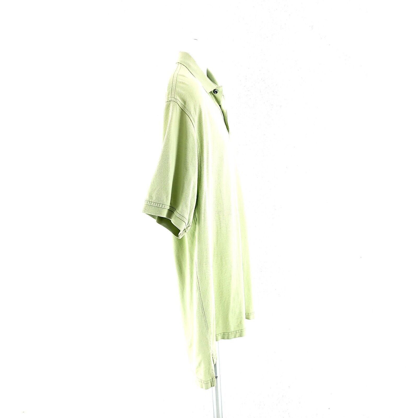 Jos. A. Bank Jos A Bank Stays Cool Large Cotton Collared Light Green Polo Size US L / EU 52-54 / 3 - 5 Thumbnail