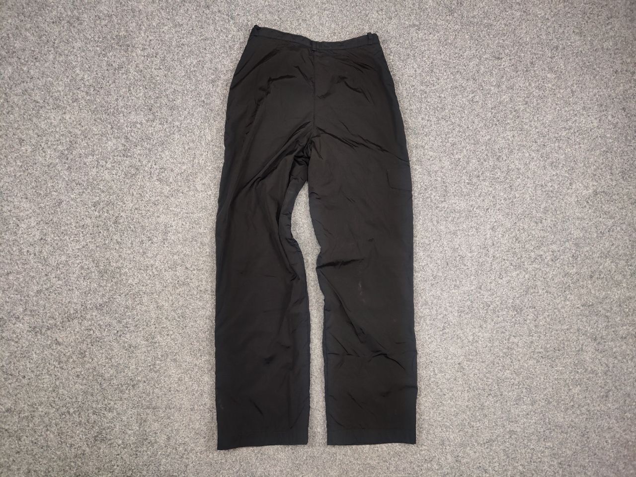 MCM Vintage MCM Sports Nylon Black wide casual Zip Trouser pants Size 26" / US 2 / IT 38 - 9 Thumbnail